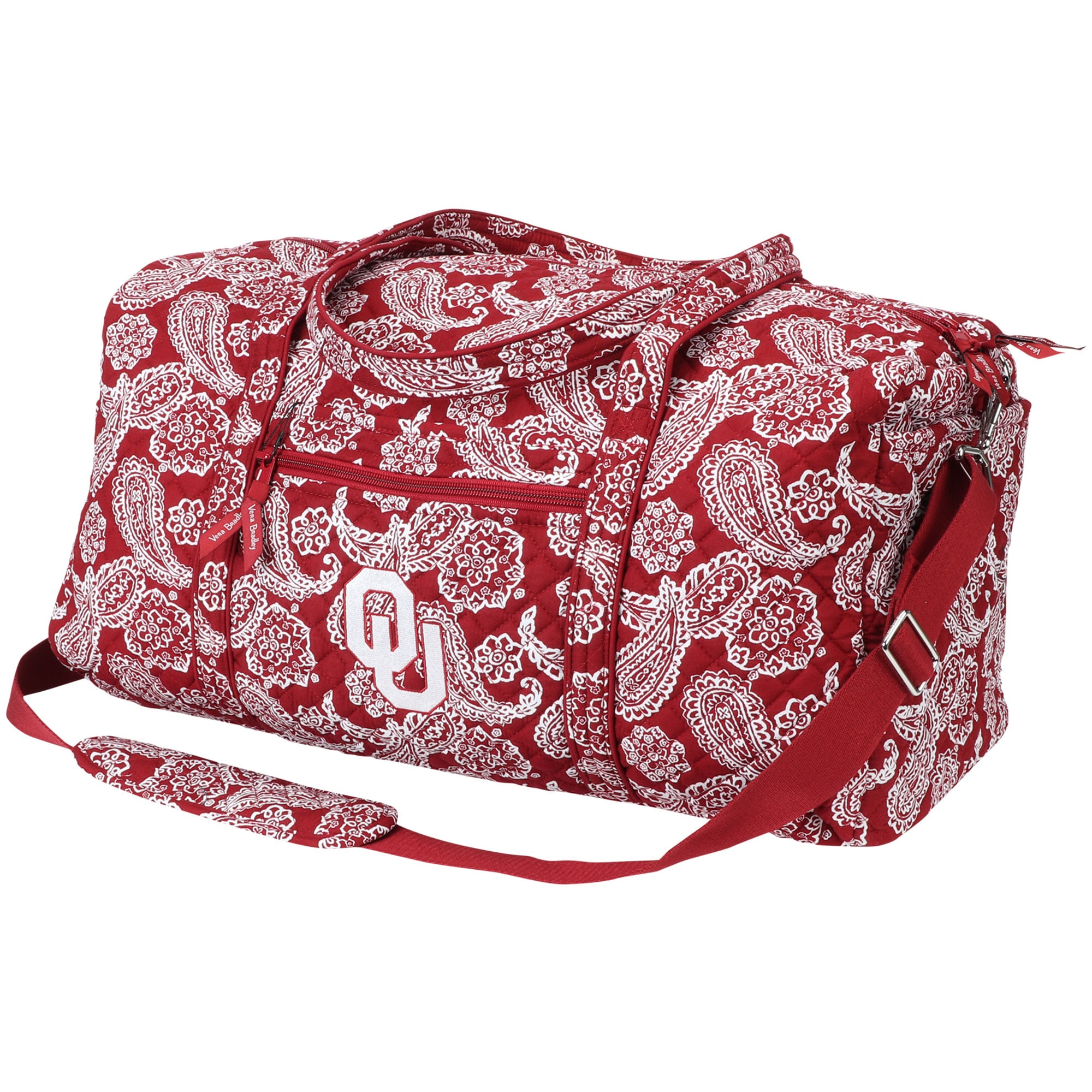 Vera Bradley Oklahoma Sooners Bandana Travel Duffle Bag