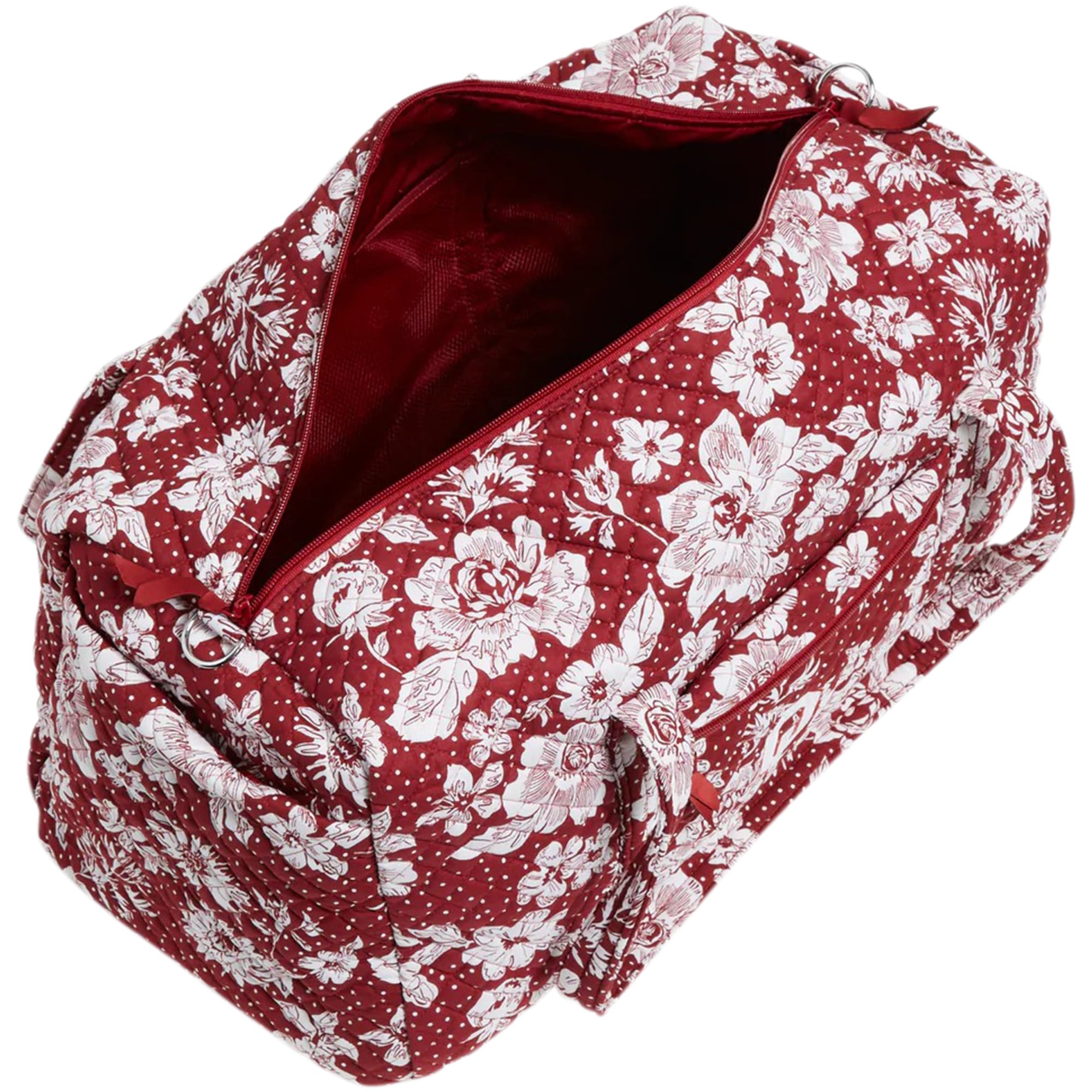 Vera Bradley Oklahoma Sooners Rain Garden Large Travel Duffel Bag