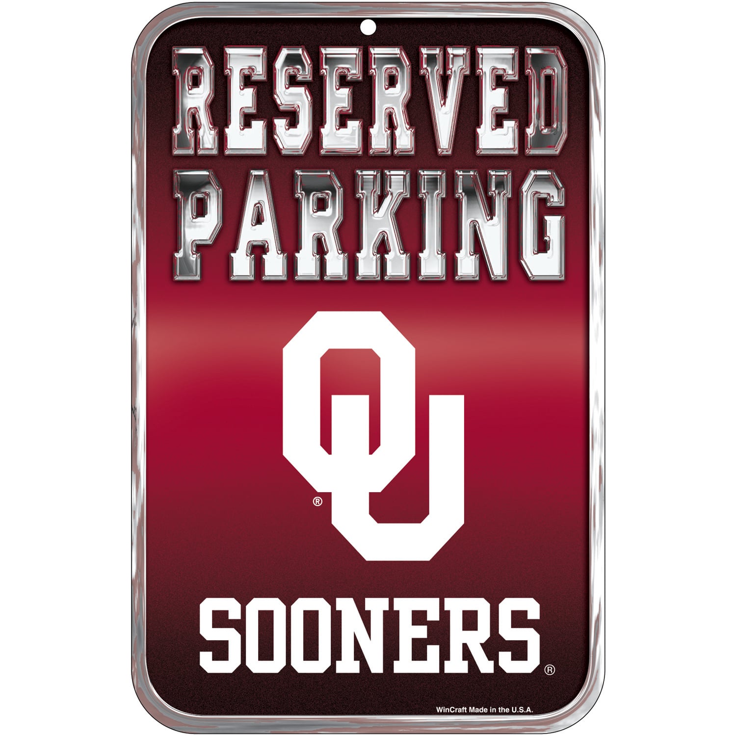Panneau intérieur/extérieur WinCraft Oklahoma Sooners 11" x 17"