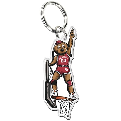 Oklahoma Sooners WinCraft Premium Acrylic Team Key Ring