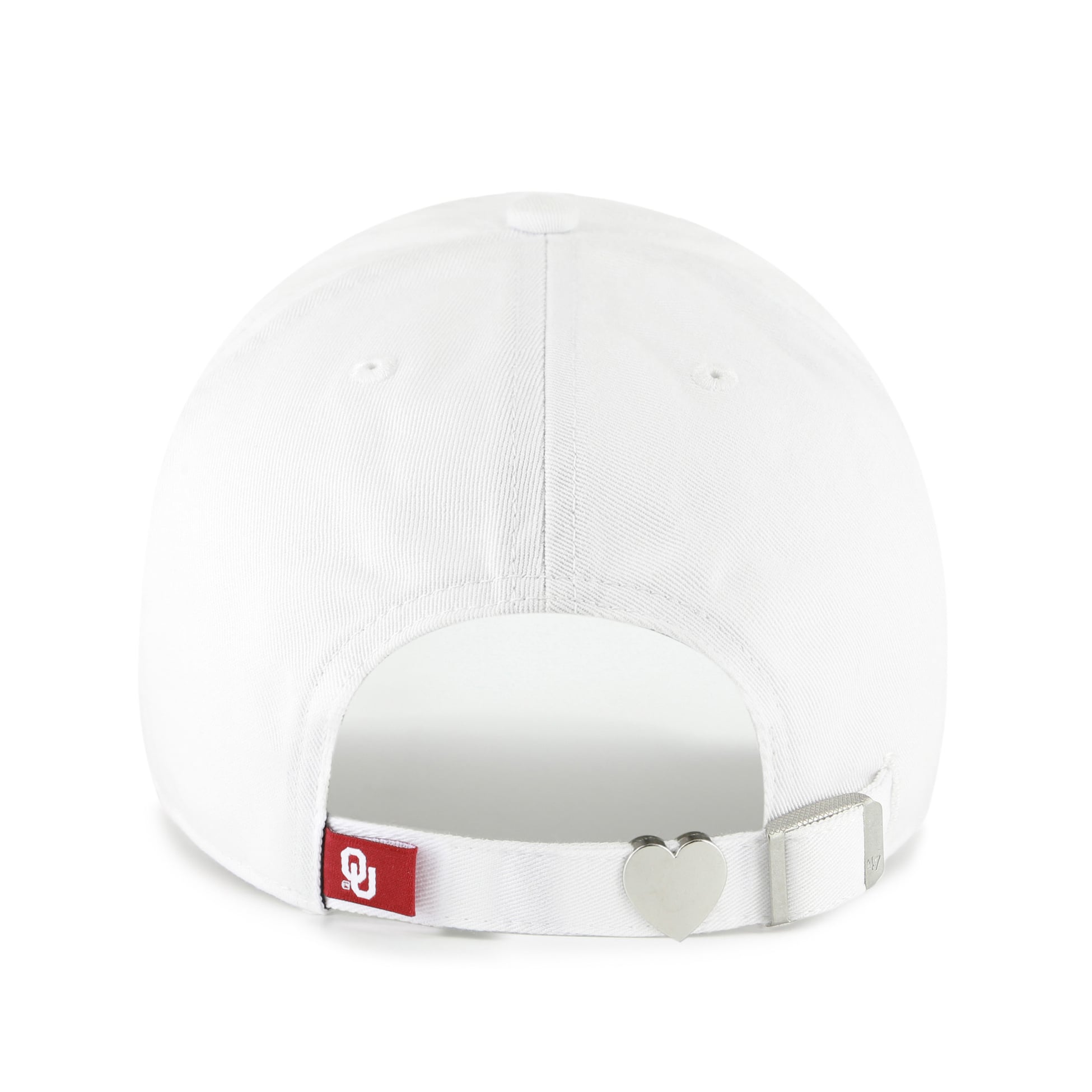 Casquette ajustable Oklahoma Sooners blanche '47 pour femme