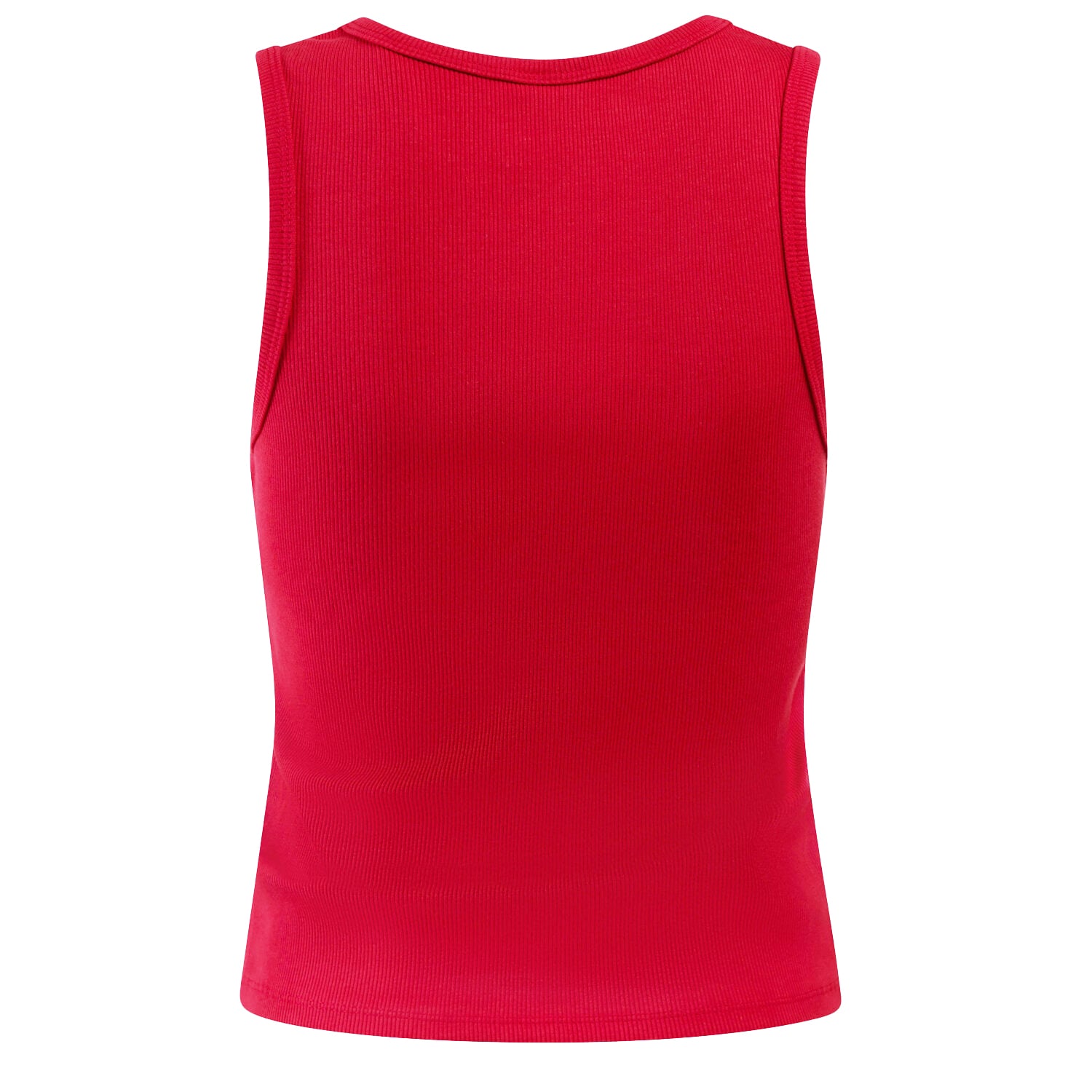 Débardeur côtelé à logo principal Crimson Oklahoma Sooners pour femmes de la marque Hype and Vice