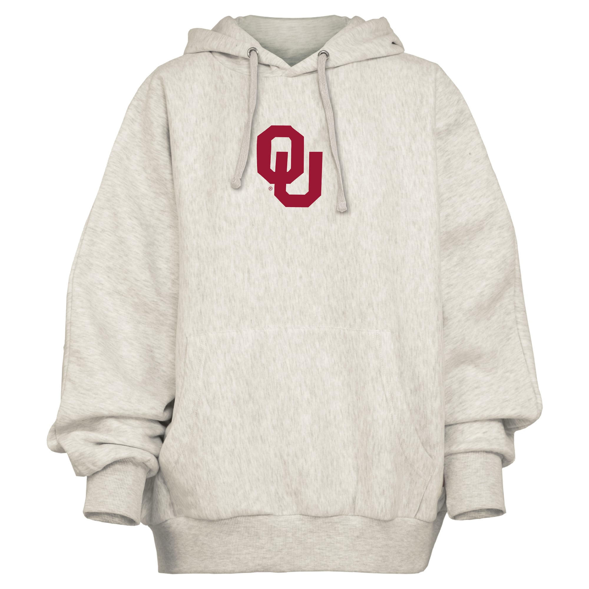 Sweat à capuche oversize gris Pressbox pour femmes, Oklahoma Sooners Belvedere