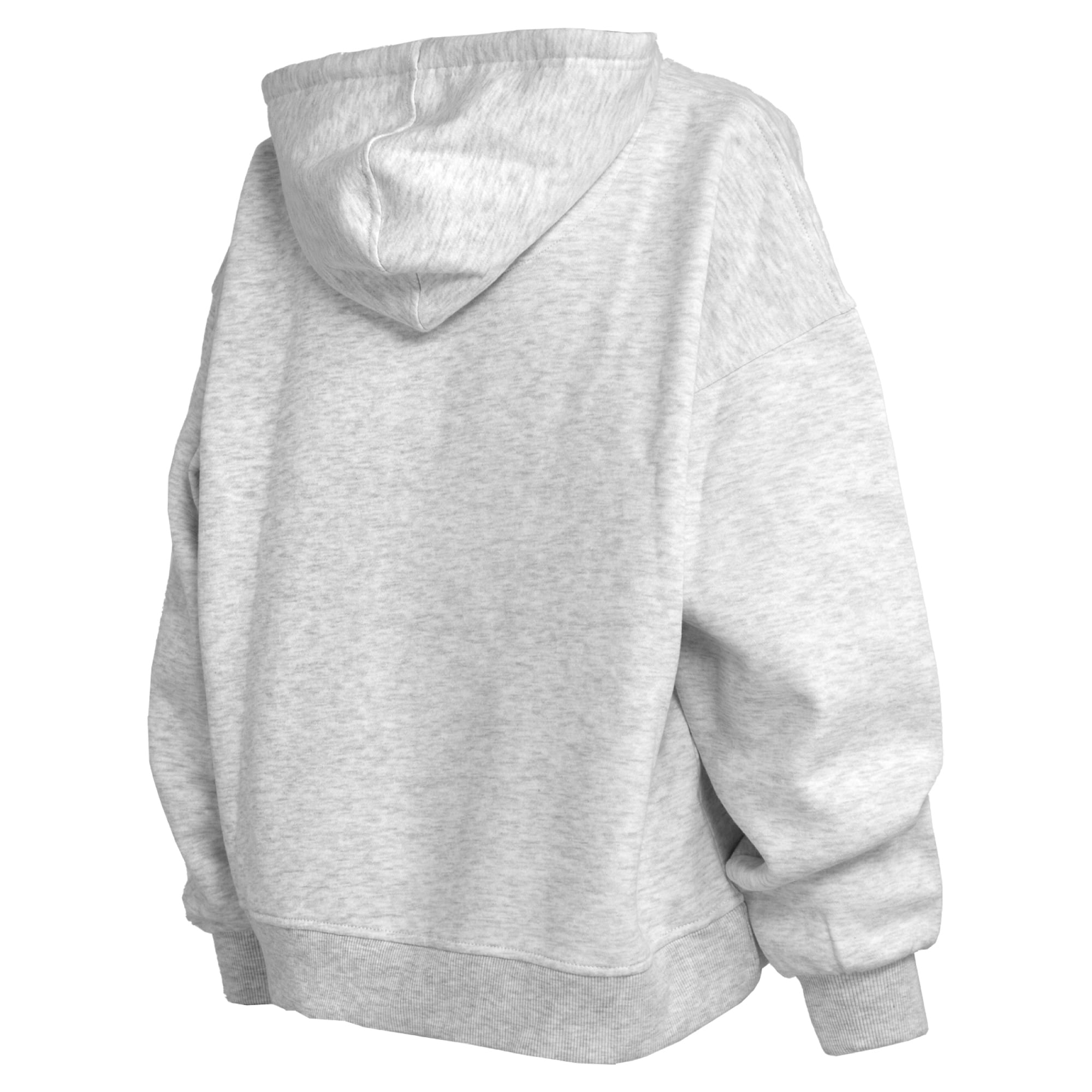 Sweat à capuche Pressbox pour femmes, gris chiné, Oklahoma Sooners, Janise