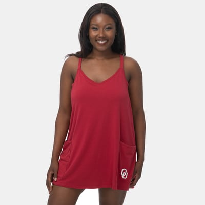 ou jersey dress University of Oklahoma Ladies Dresses, Skirts, Oklahoma Sooners Cheerleader outfit
