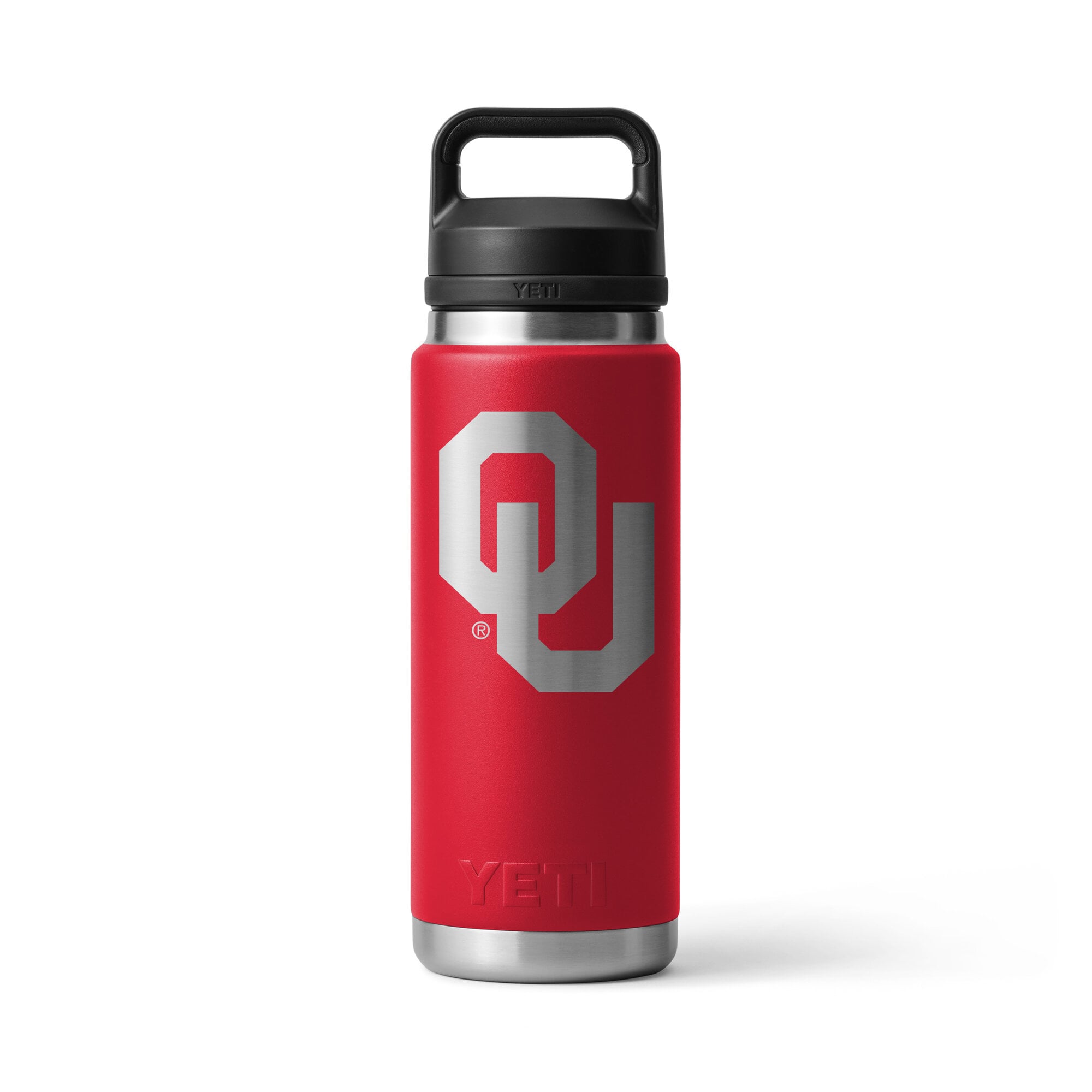 YETI Oklahoma Sooners 26oz. Rambler Chug Water Bottle