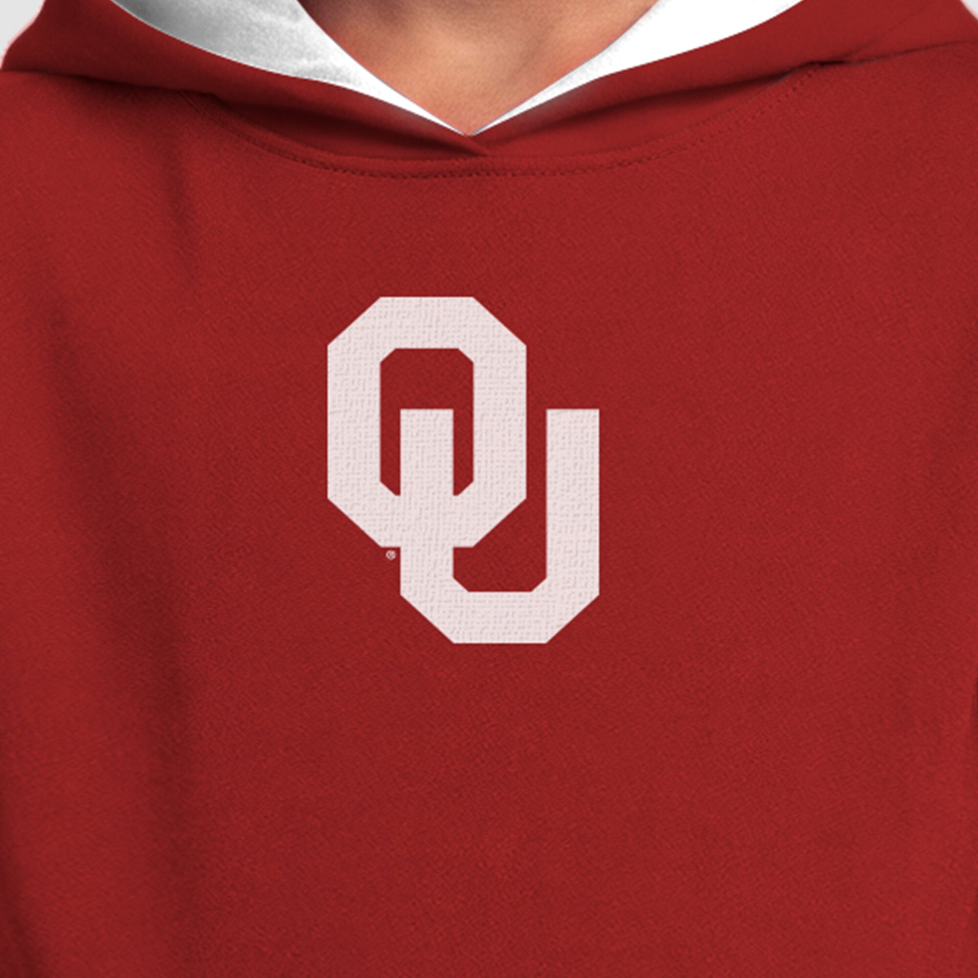 Youth Champion  Heather Gray Oklahoma Sooners Fleece Hoodie