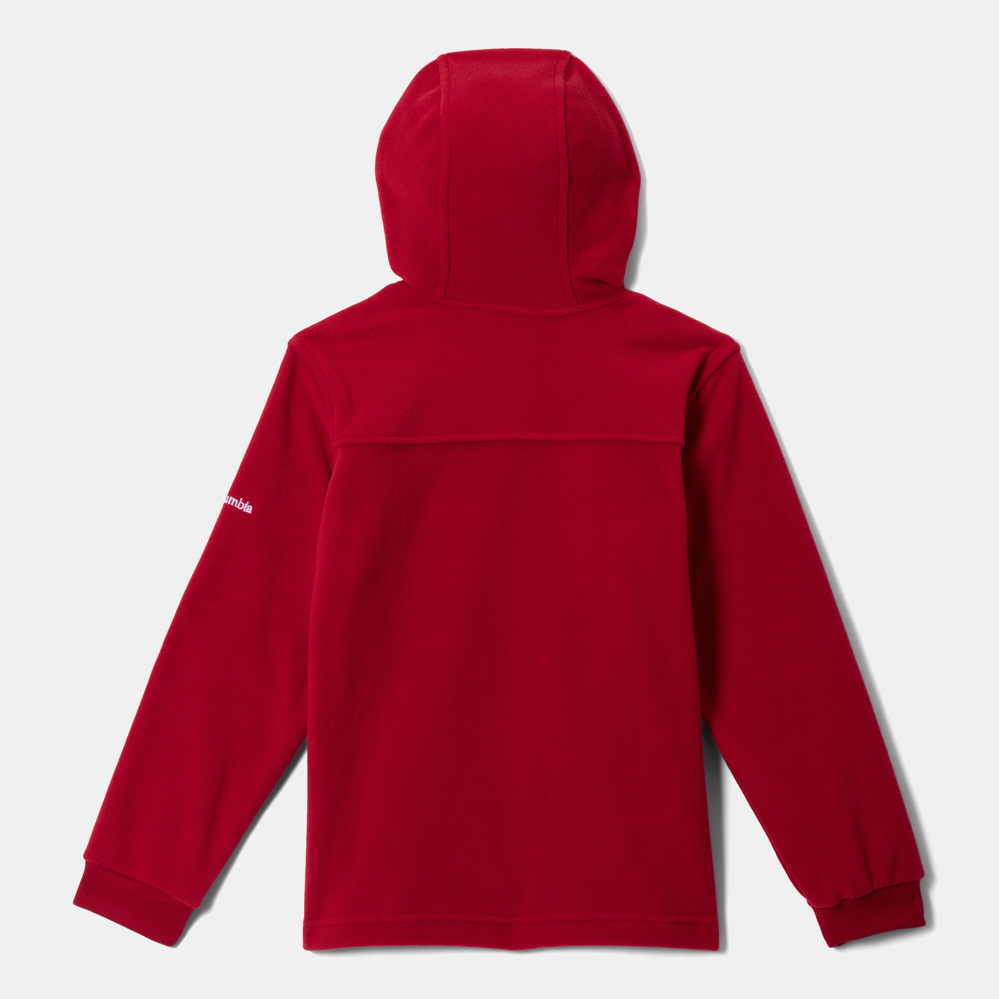 Sweat à capuche zippé en polaire Columbia Crimson Oklahoma Sooners pour jeunes