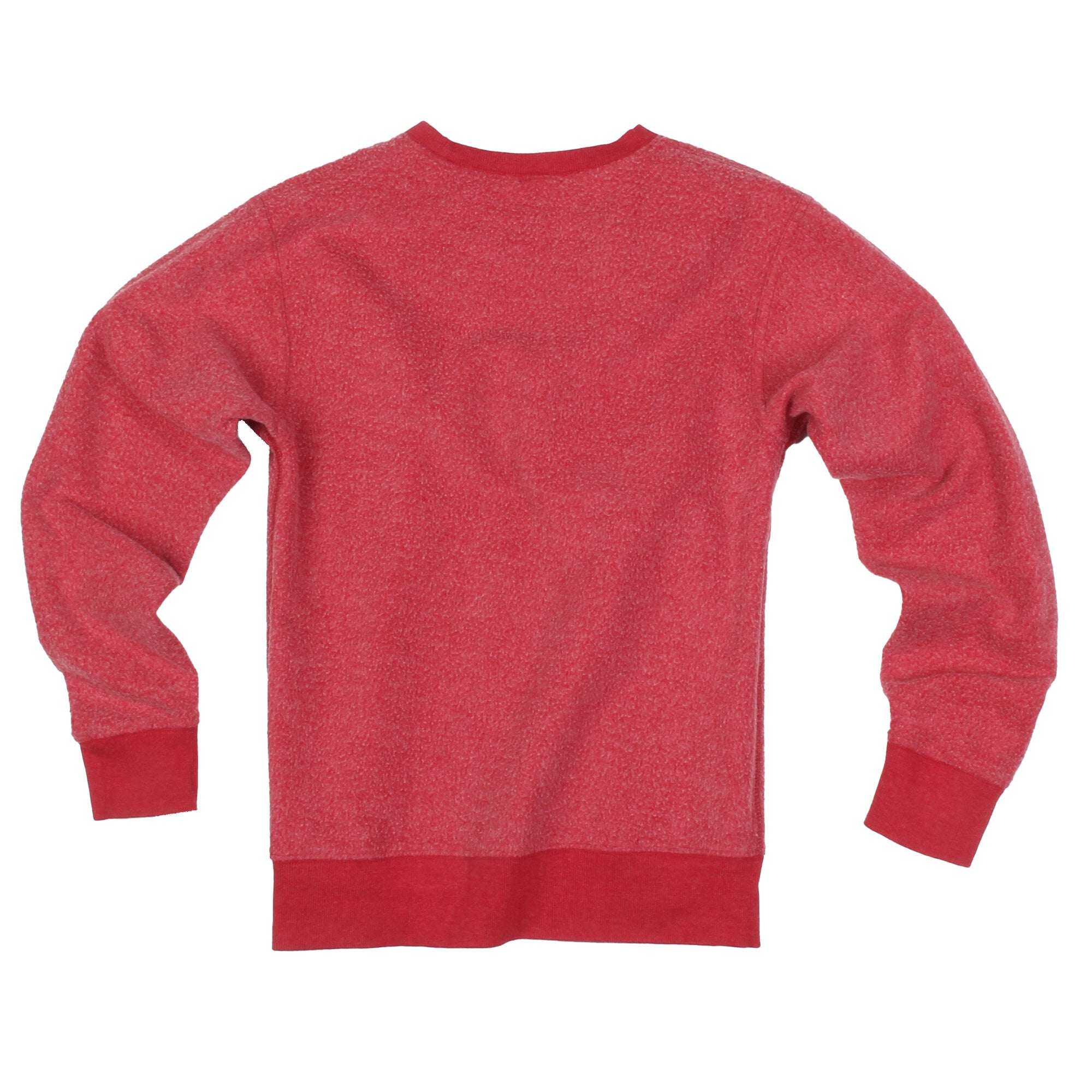 Youth Wes & Willy  Crimson Oklahoma Sooners Reversible Sweatshirt