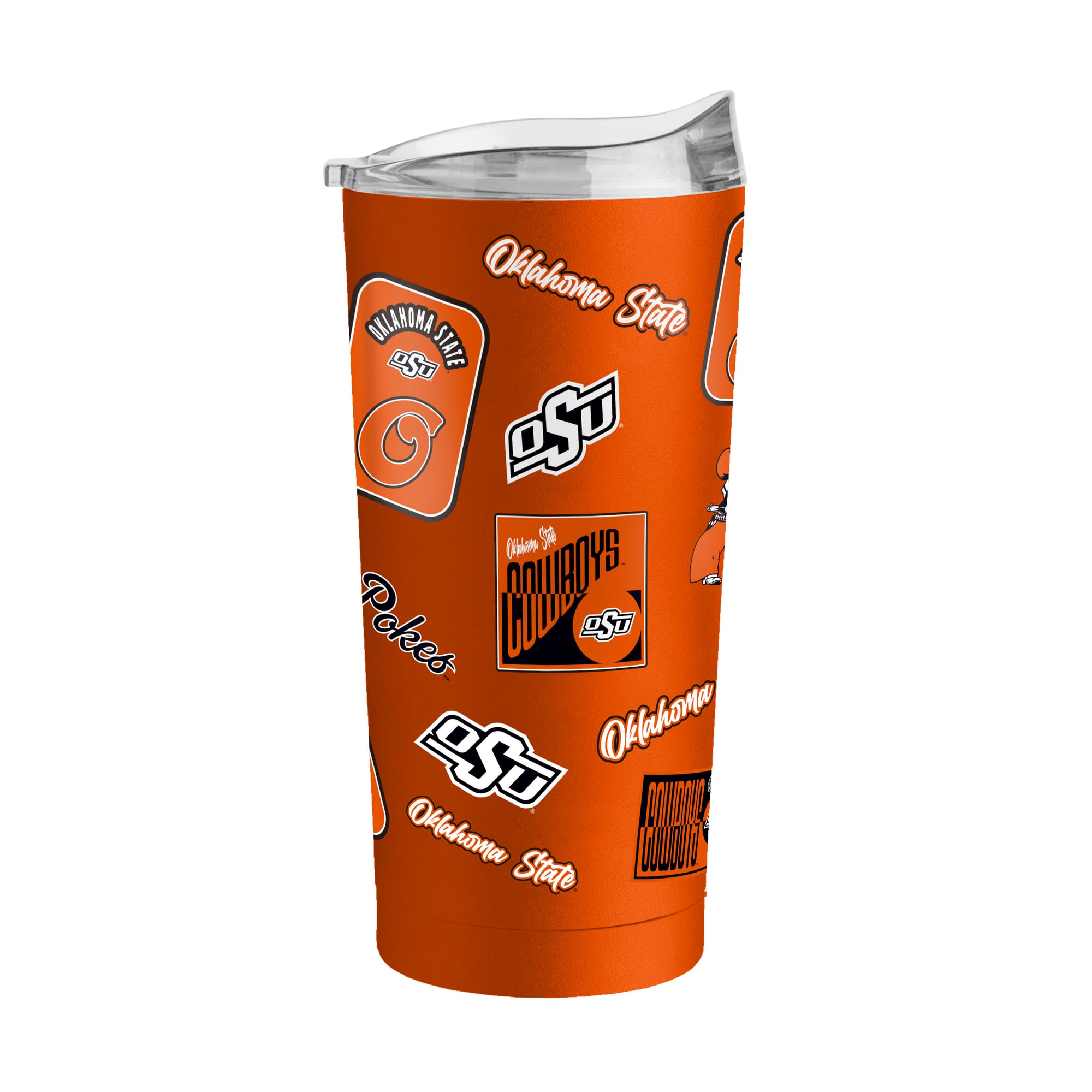 Gobelet isotherme Oklahoma State Cowboys 20 oz Dreamweave à revêtement en poudre Logo Brands