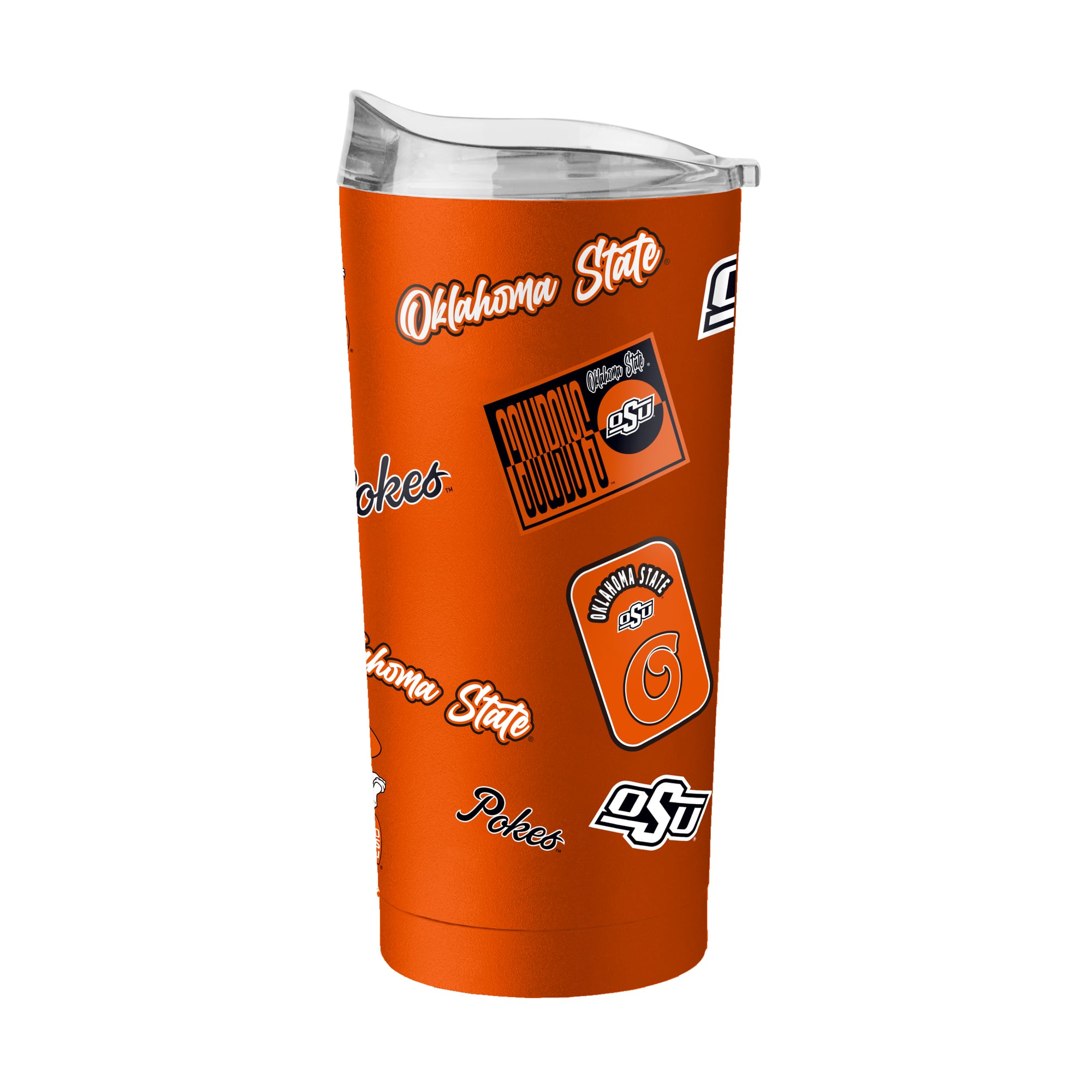 Gobelet isotherme Oklahoma State Cowboys 20 oz Dreamweave à revêtement en poudre Logo Brands