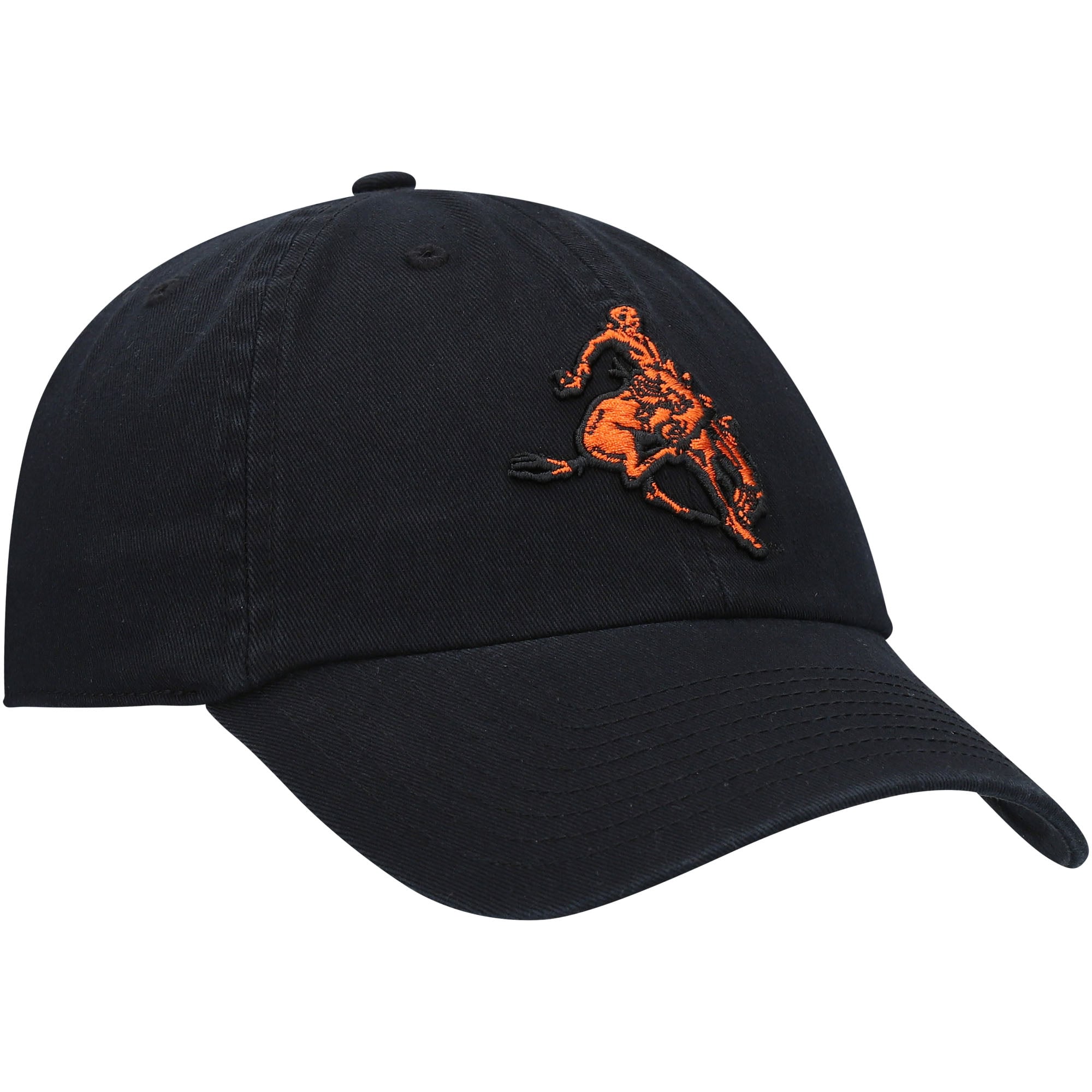 Men's '47 Brown Oklahoma State Cowboys Vault Clean Up Adjustable Hat