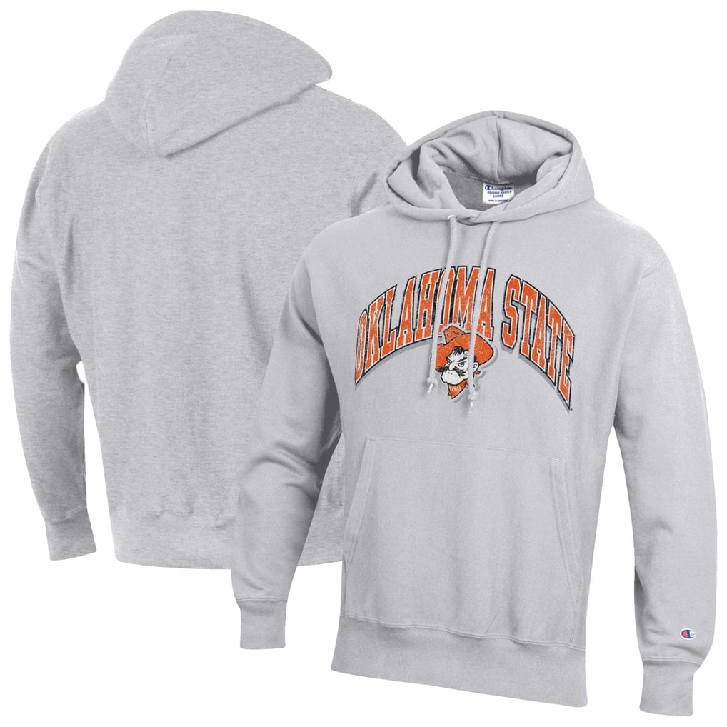 Men's Champion Gray Oklahoma State Cowboys Vault Late Night Reverse ...