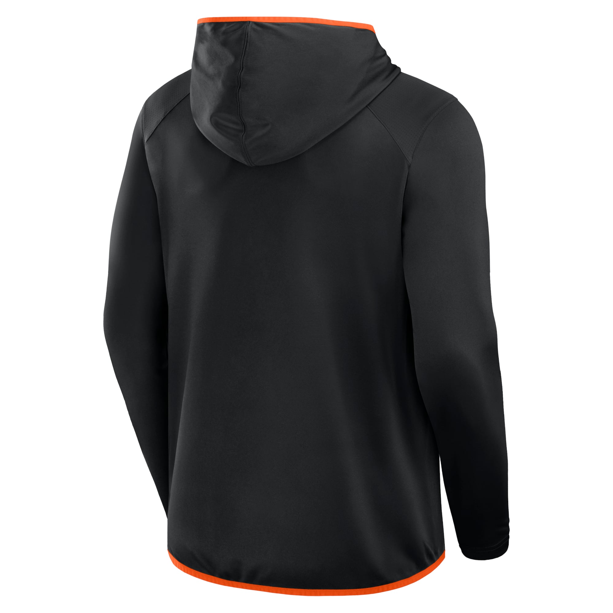 Men's Fanatics Orange/Black Oklahoma State Cowboys Transitional Pullover Hooded T-Shirt