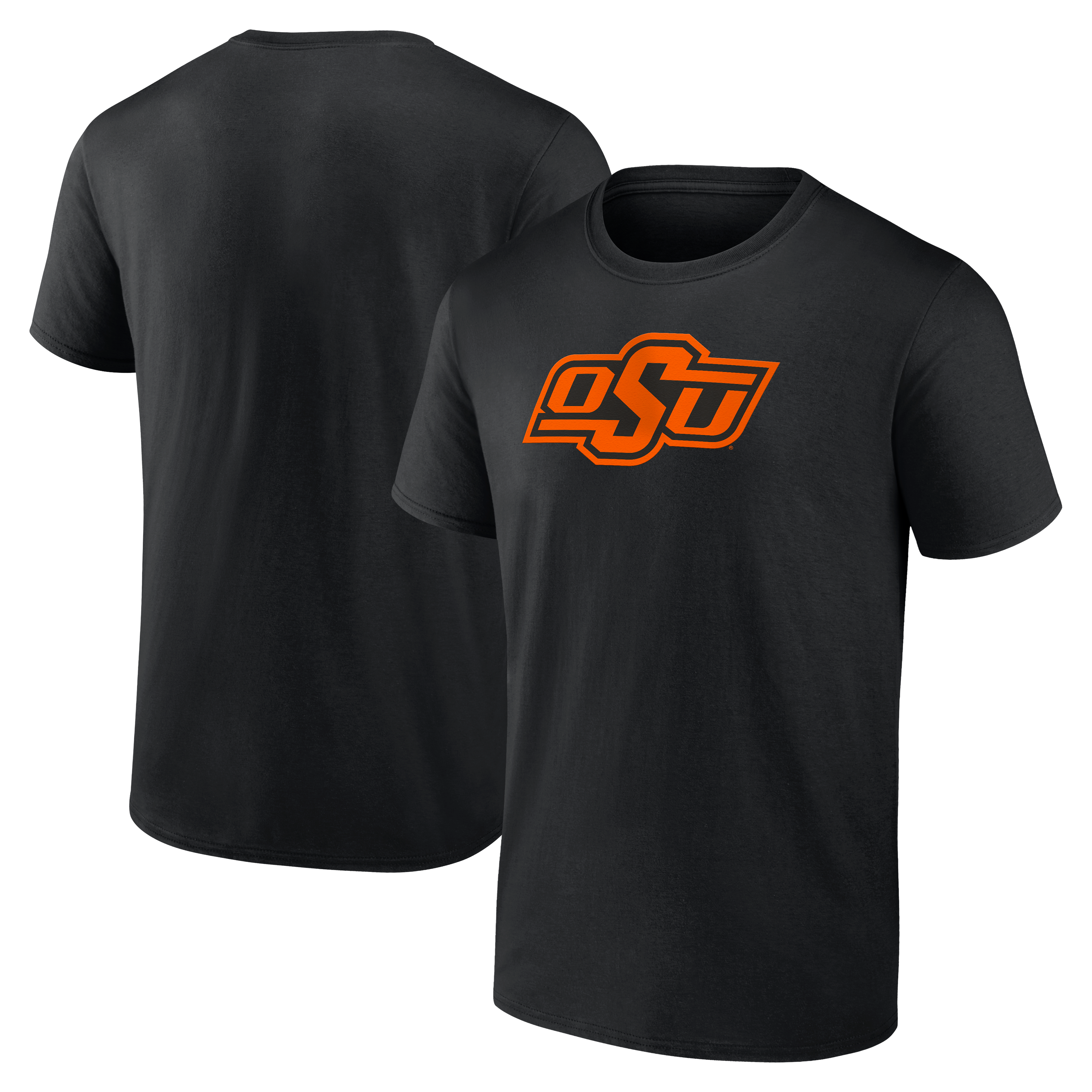 Men's Logo Athletic Heather Gray Oklahoma State Cowboys Primary T-Shirt