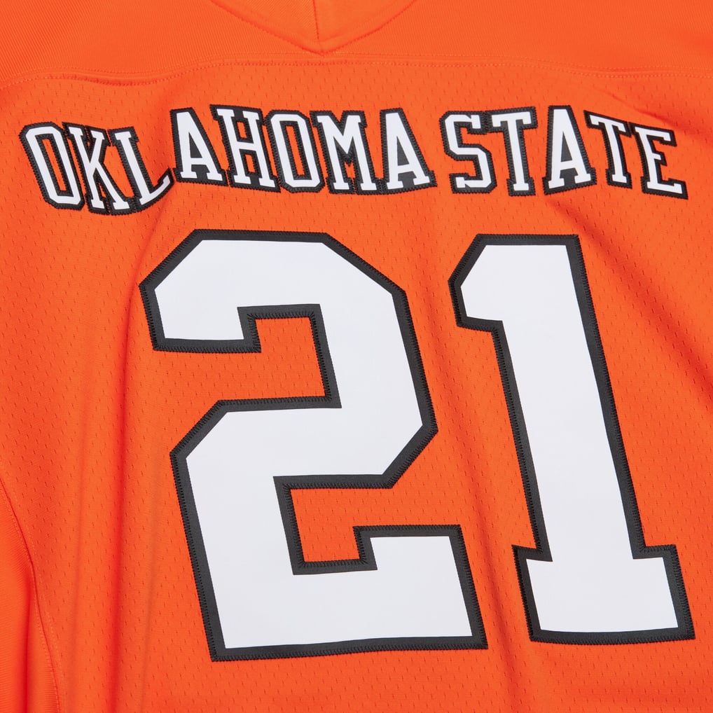 Aazon.co : Barry Sanders Jersey Honolulu Blue Detroit | Unisex Adult