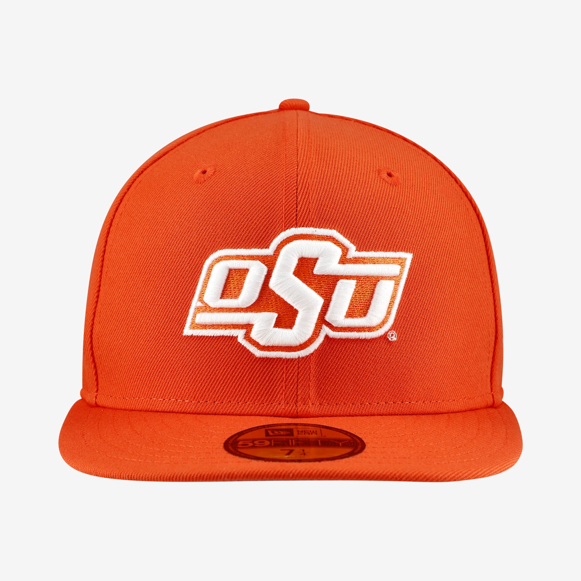 Casquette ajustée New Era Oklahoma State Cowboys Core 59FIFTY orange pour homme