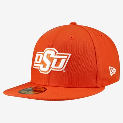 Oklahoma State Cowboys New Era Core 59FIFTY Fitted Hat - Orange