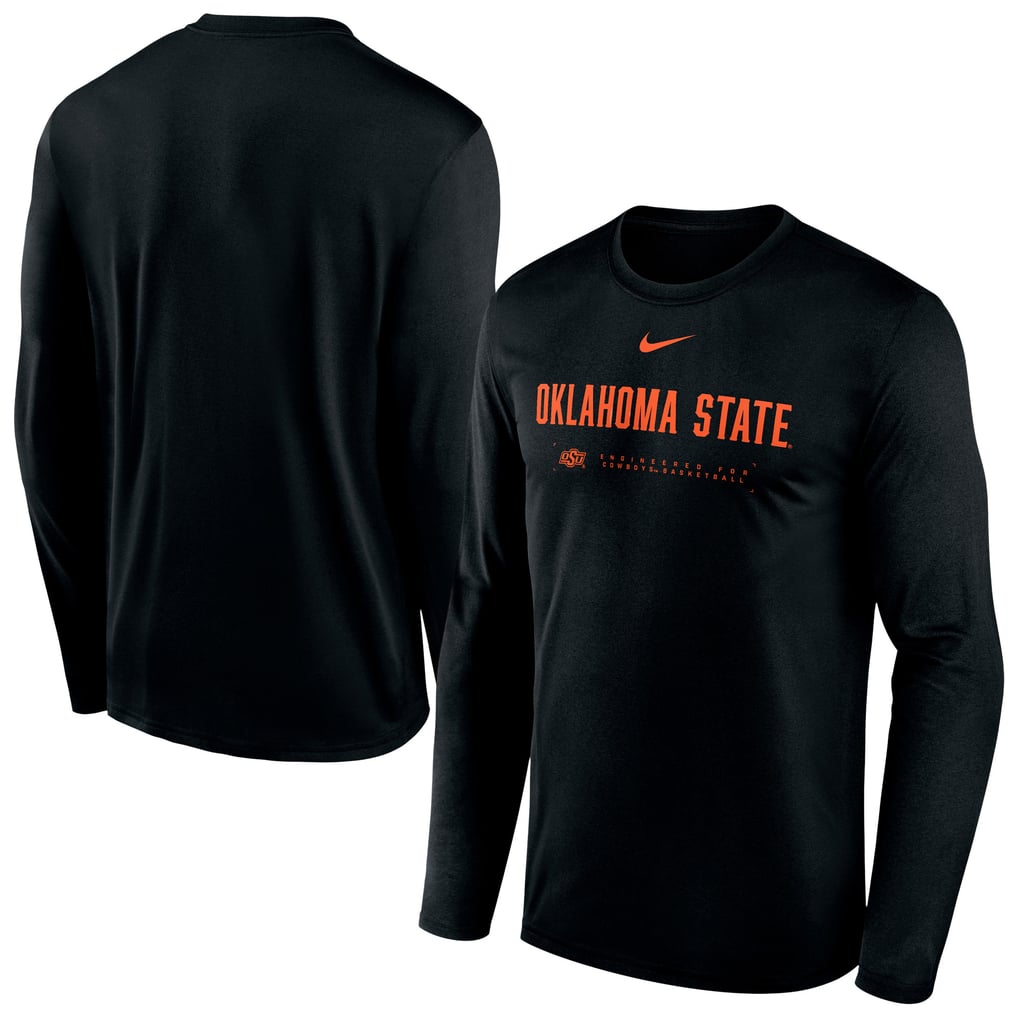 Men's Nike Black Oklahoma State Cowboys 2025 Courtside Basketball ...
