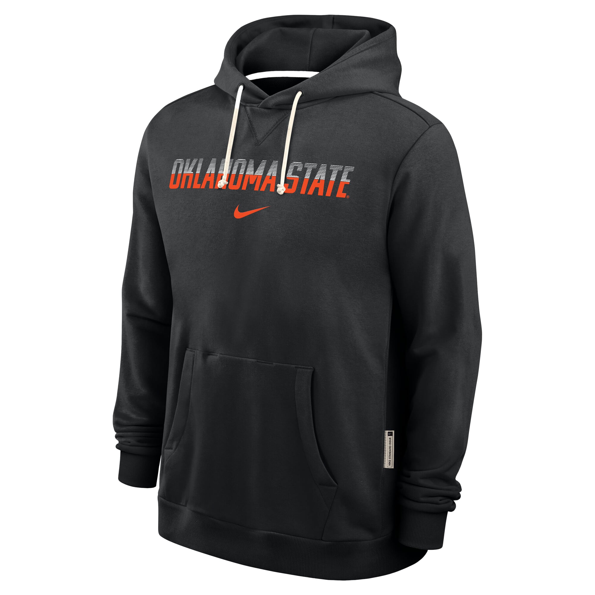 Men's Nike Black Oklahoma State Cowboys 2026 Sideline Standard Issue Dri-FIT Hoodie