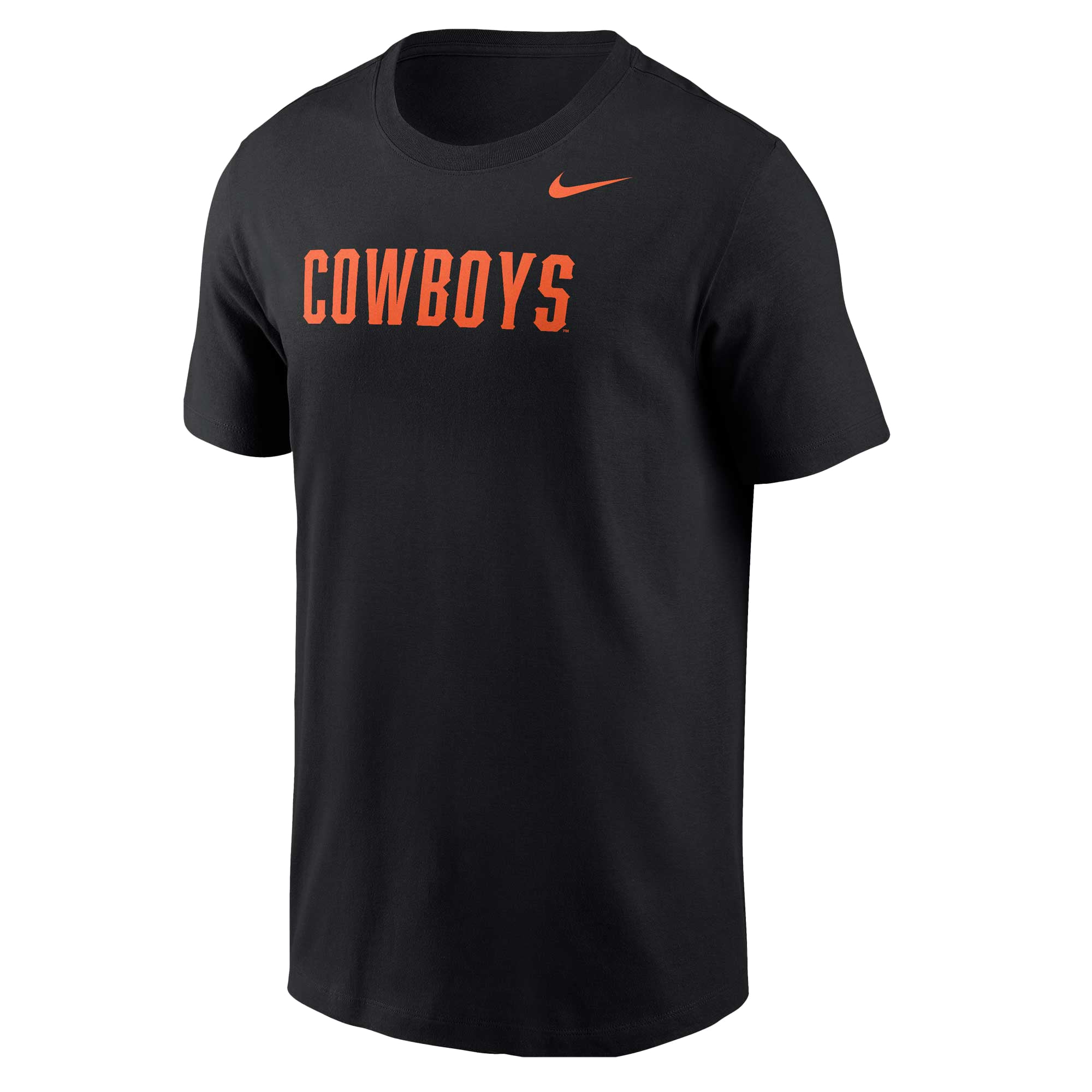 Men's Nike Orange Oklahoma State Cowboys Logo T-Shirt