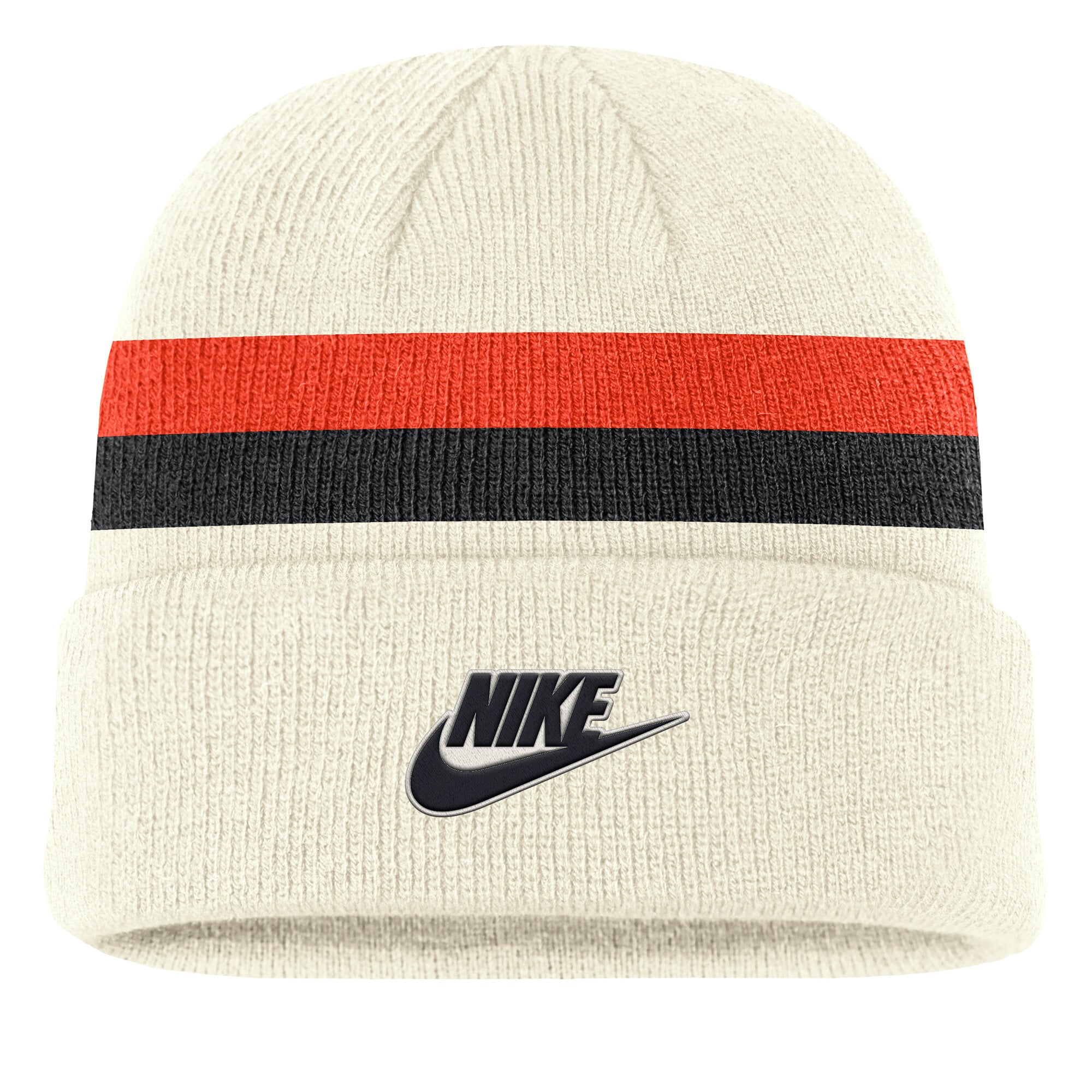 Men's Nike Cream Oklahoma State Cowboys Legacy Lettered Cuffed Knit Hat