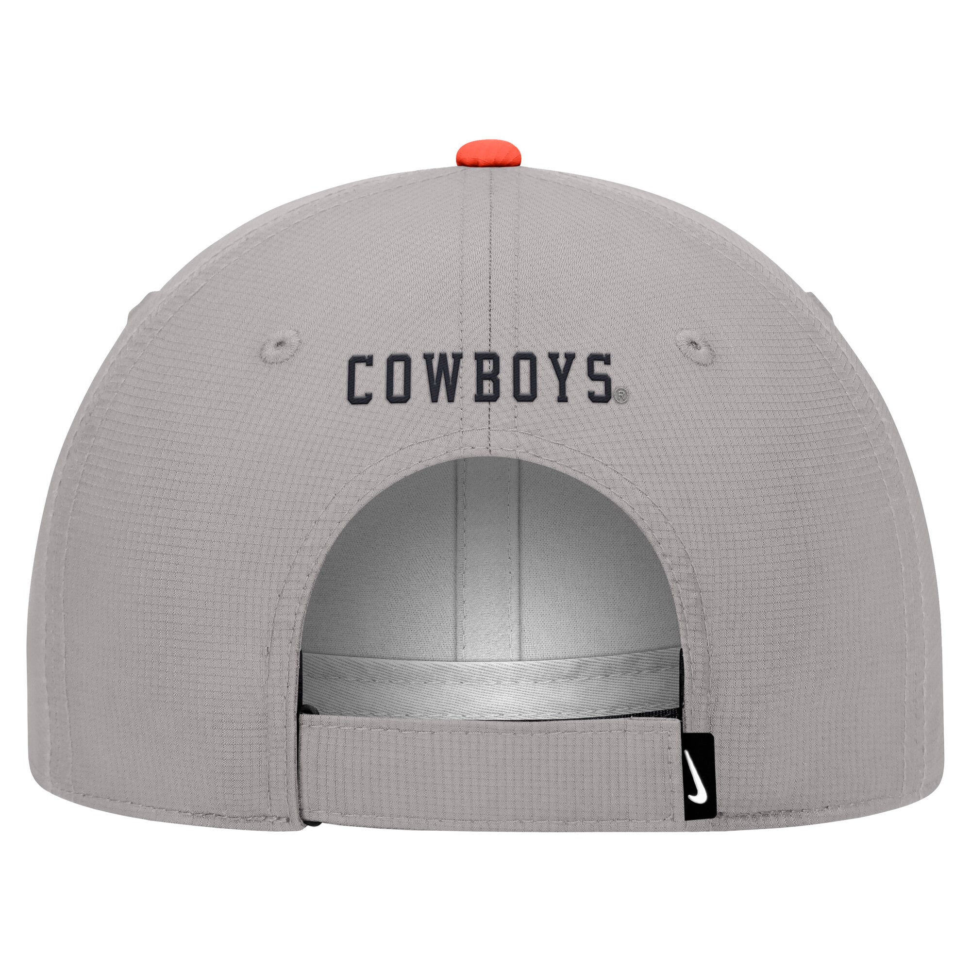 Men's Nike Gray Oklahoma State Cowboys Ripstop Dri-FIT Adjustable Hat