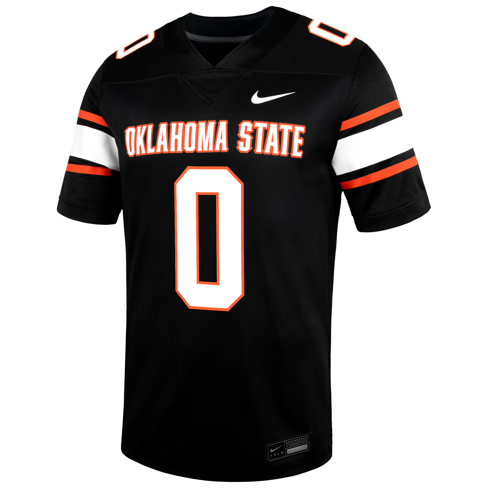 Maillot alternatif noir Nike Justin Bowick des Oklahoma State Cowboys pour homme