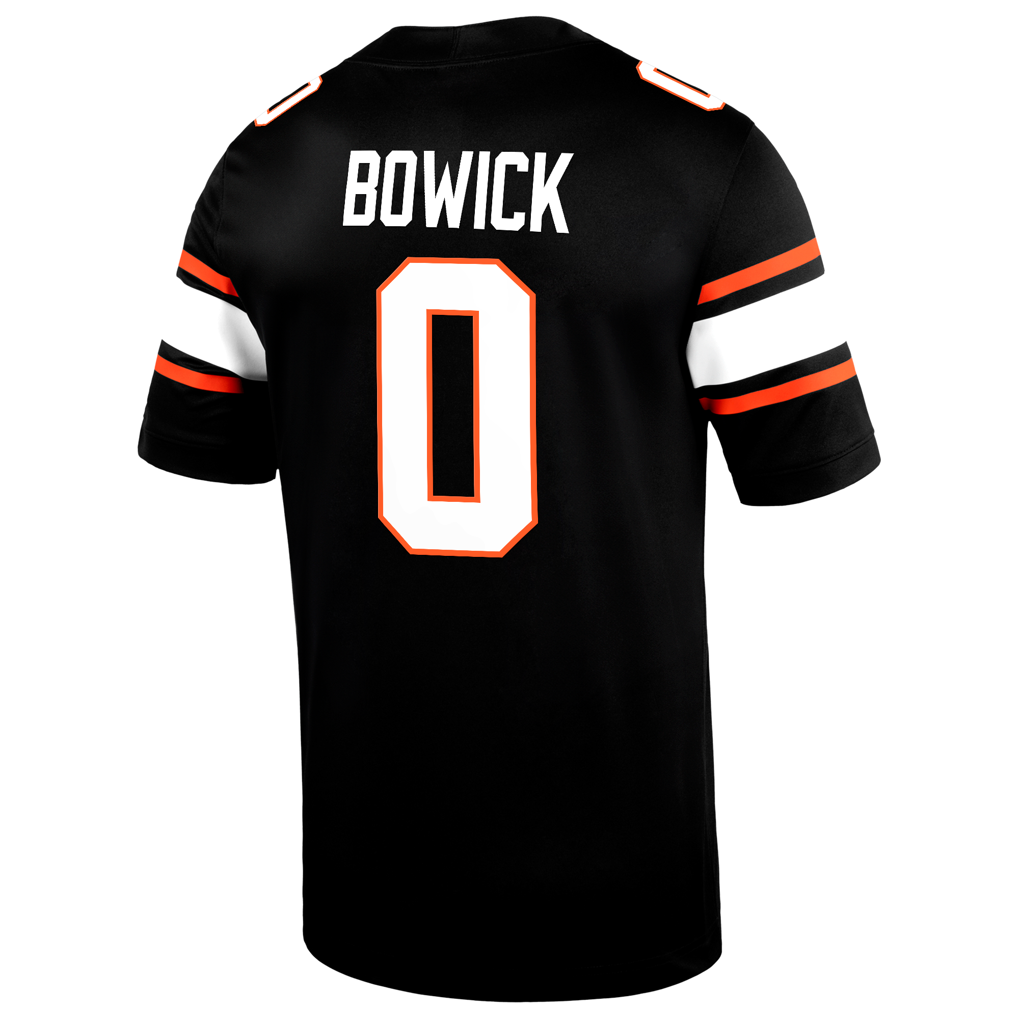 Maillot alternatif noir Nike Justin Bowick des Oklahoma State Cowboys pour homme