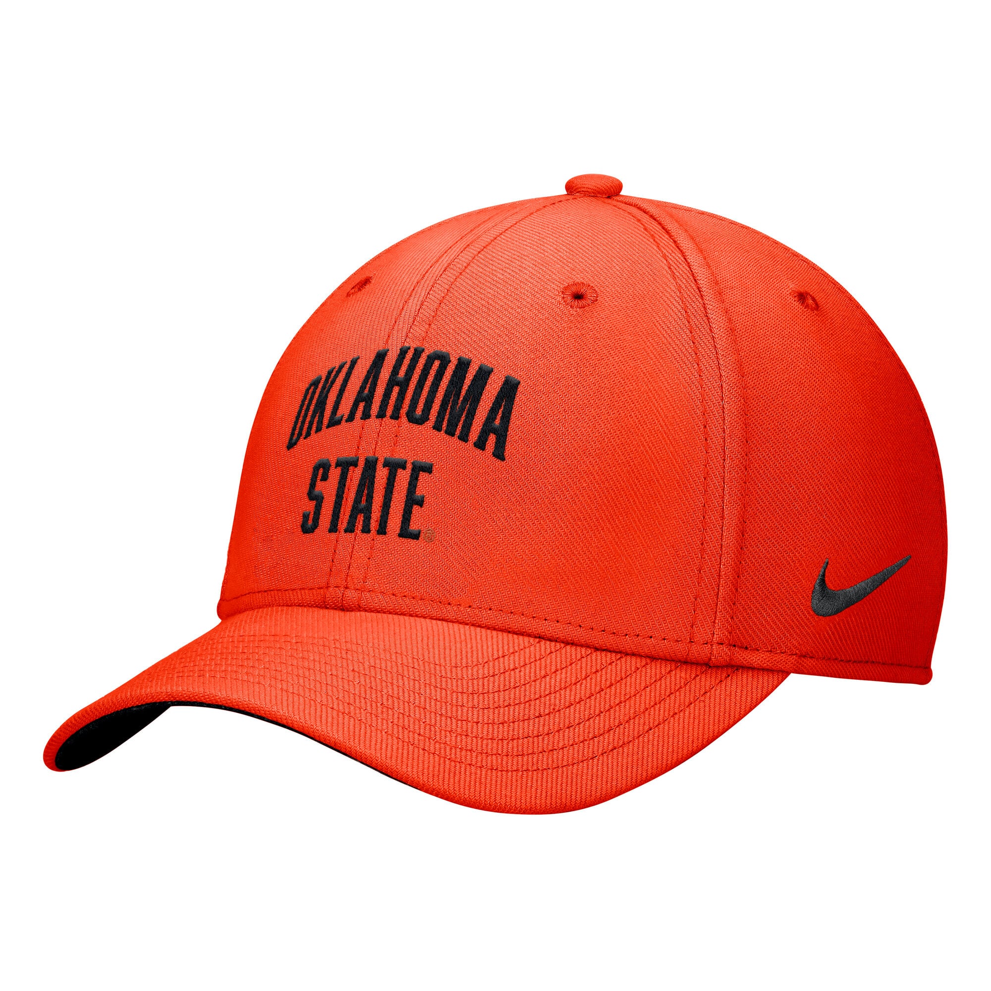 Casquette Nike orange Oklahoma State Cowboys Primetime SwooshFlex Dri-FIT pour homme