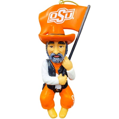 Oklahoma State Cowboys 4" Mascot Ornament
