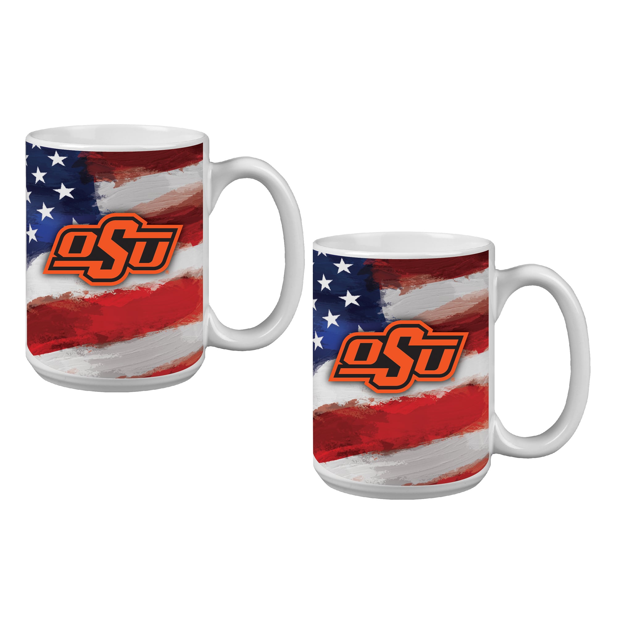 Ensemble de deux tasses Americana Oklahoma State Cowboys de 44 cl