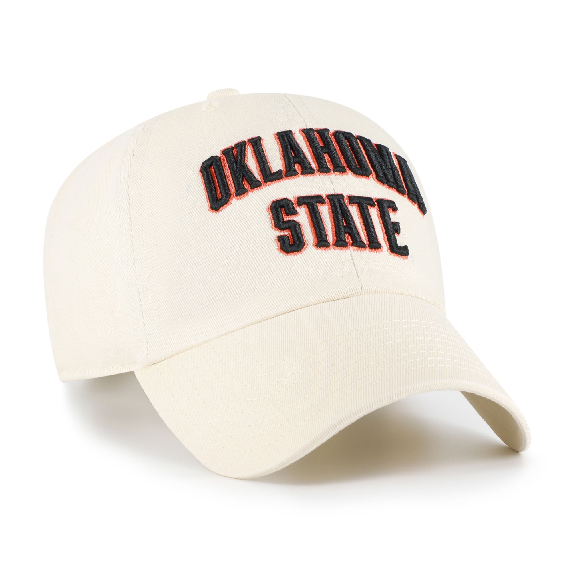 Unisex '47 Oklahoma State Cowboys White Clean Up Adjustable Hat