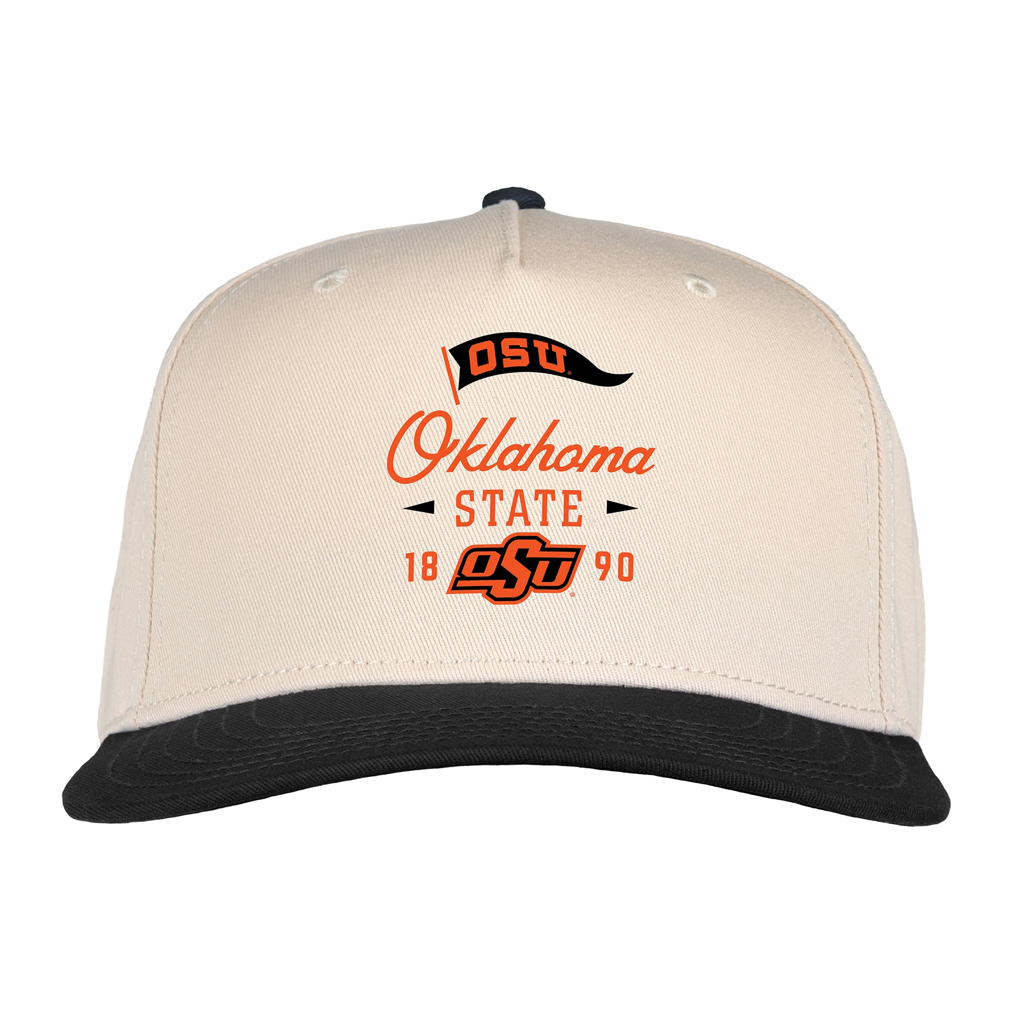 Unisex Ahead  Cream Oklahoma State Cowboys The 1995 Adjustable Hat