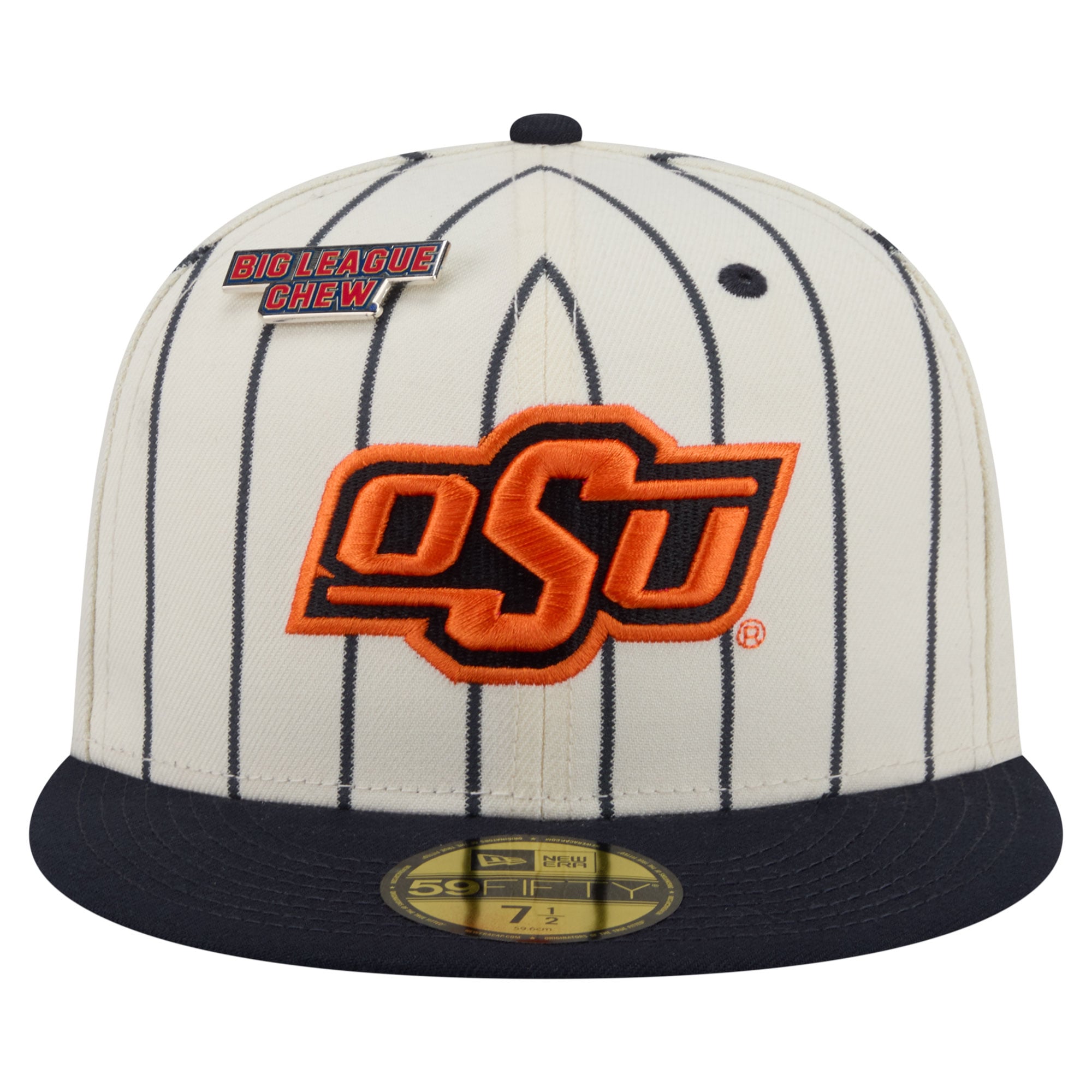 Unisex New Era White Oklahoma State Cowboys x Big League Chew 59FIFTY Fitted Hat