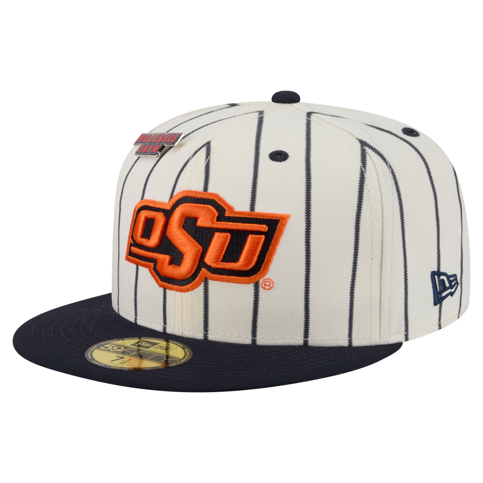 Unisex New Era White Oklahoma State Cowboys x Big League Chew 59FIFTY Fitted Hat