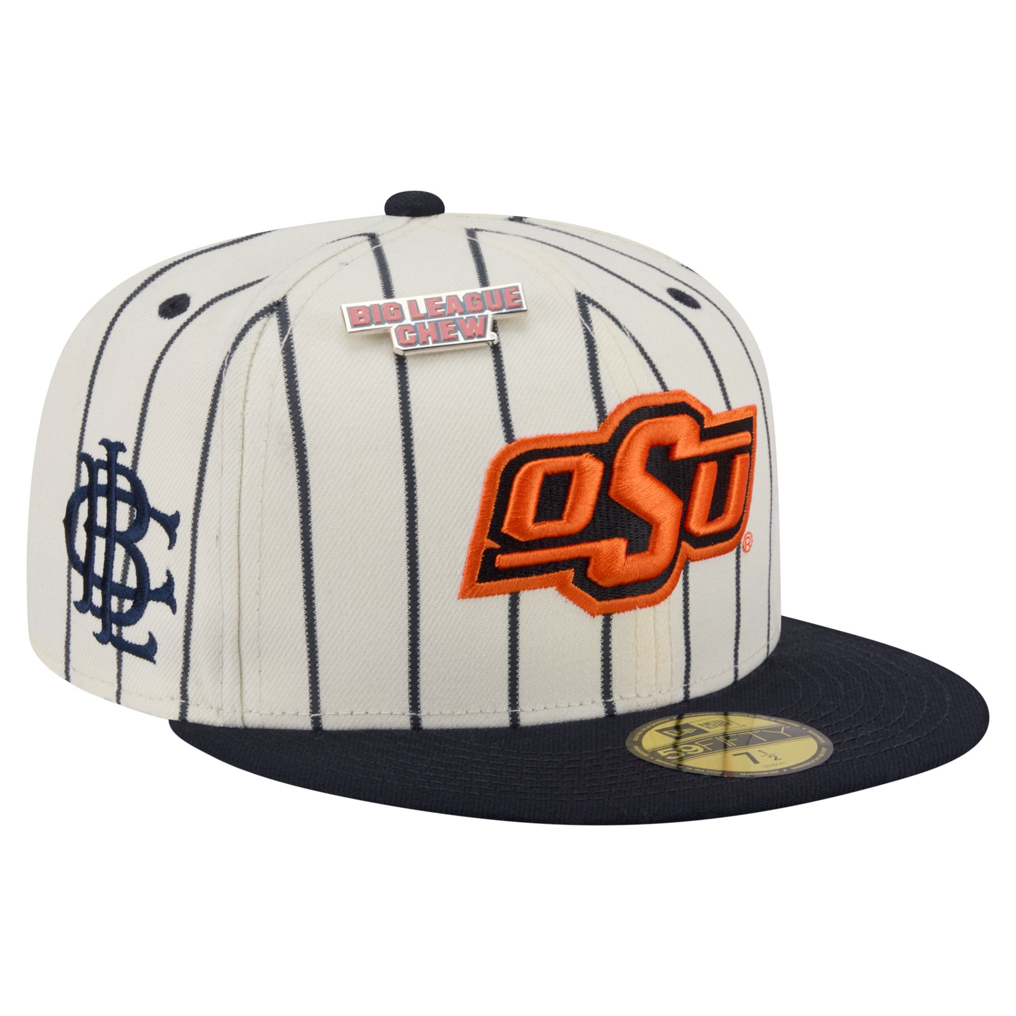 Unisex New Era White Oklahoma State Cowboys x Big League Chew 59FIFTY Fitted Hat