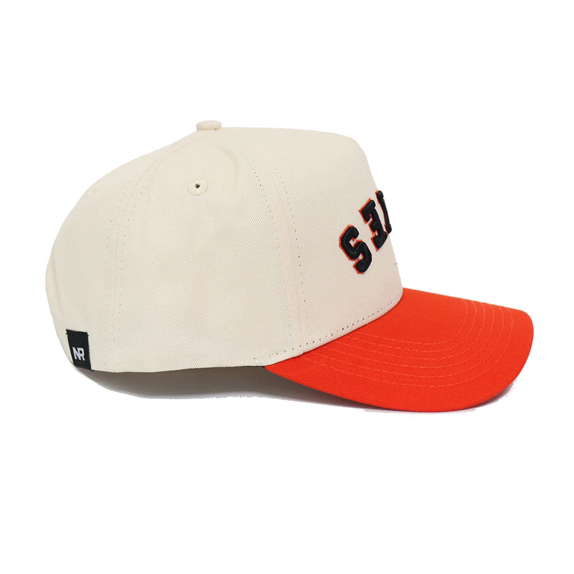Casquette unisexe No Rivals Natural/Orange Oklahoma State Cowboys, couleurs classiques inversées, ajustable