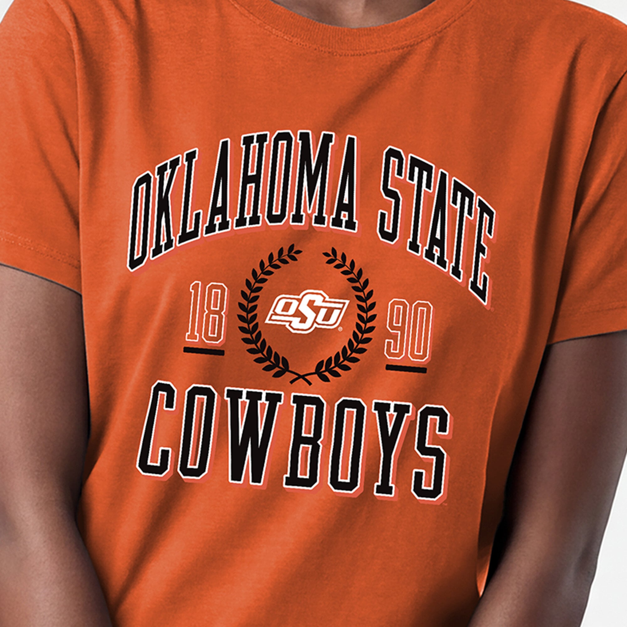 Women's Champion Orange Oklahoma State Cowboys Lifestyle T-Shirt