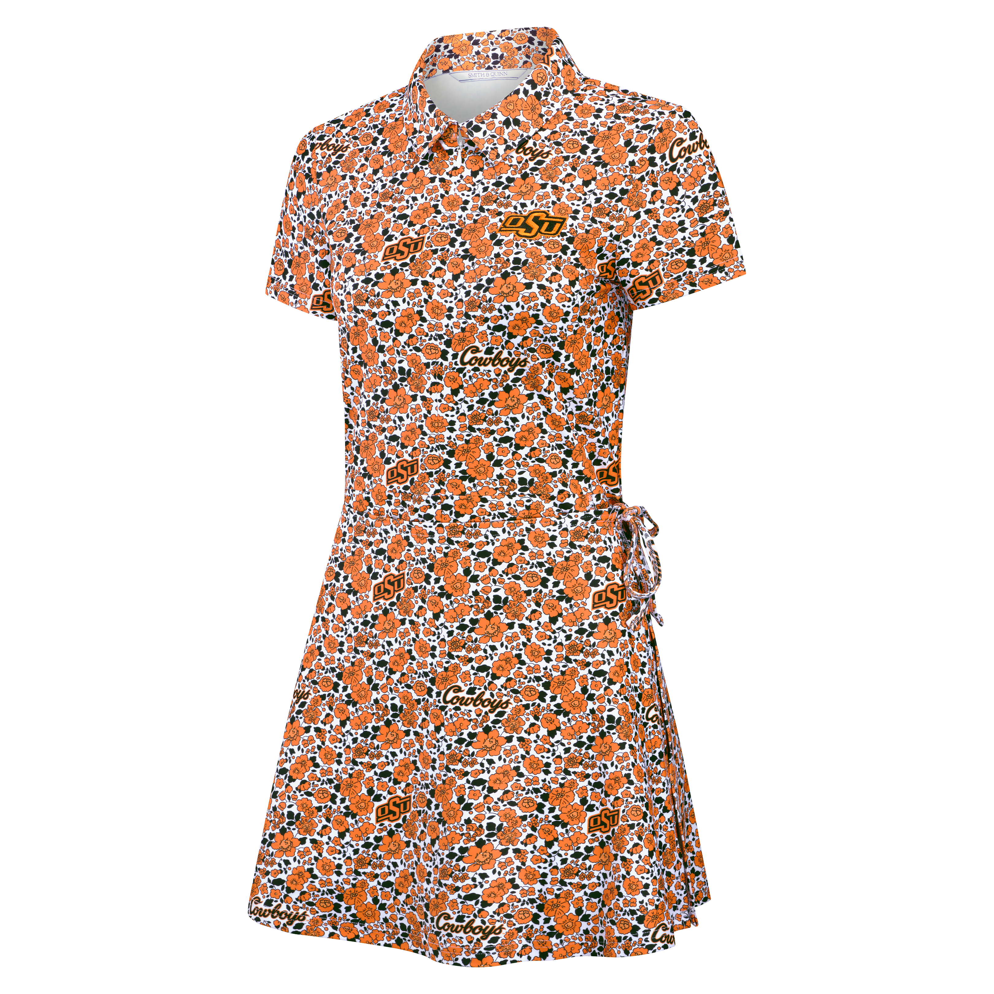 Robe Poppy Ivy orange Smith & Quinn pour femme, aux couleurs des Oklahoma State Cowboys