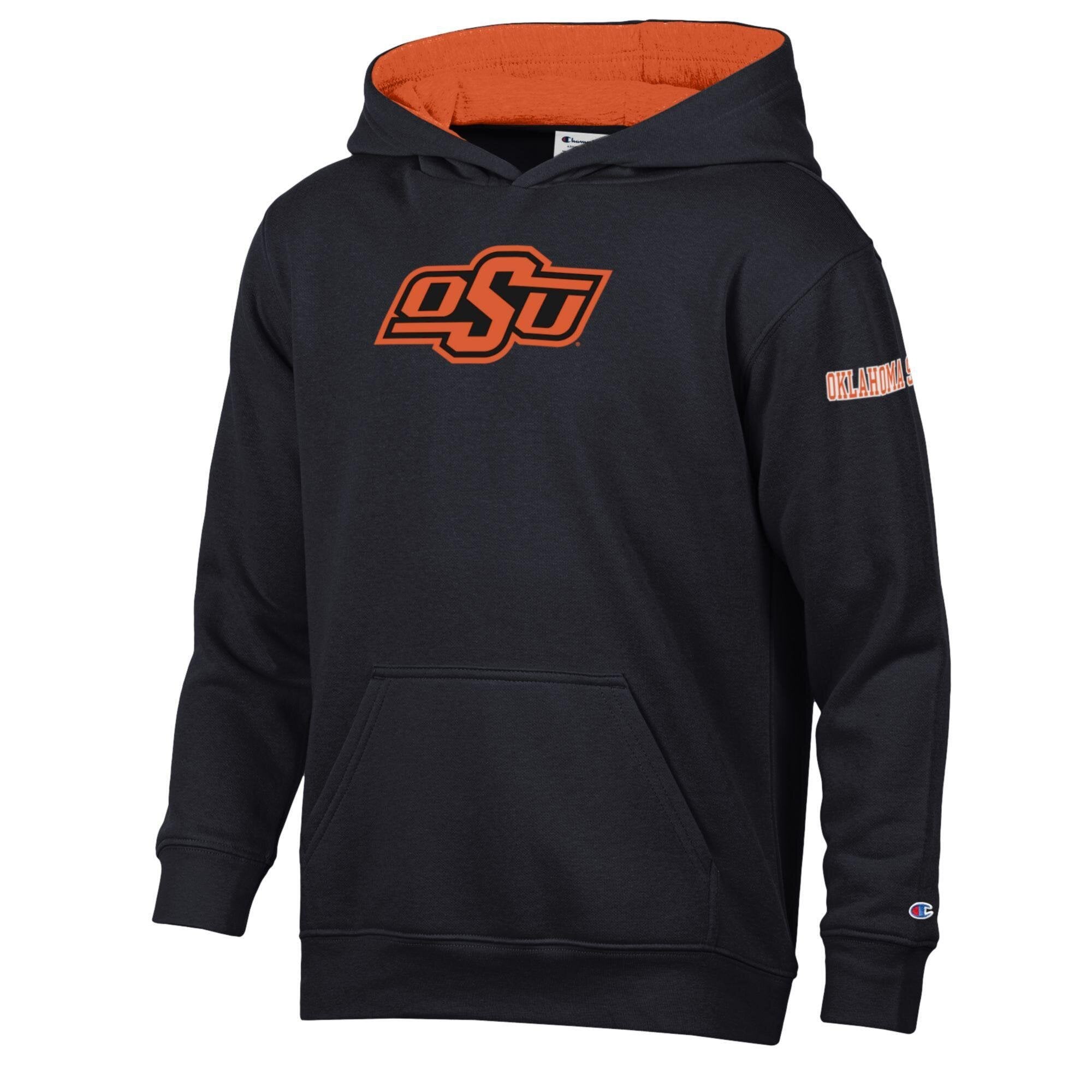 Sweat à capuche polaire Youth Champion Orange Oklahoma State Cowboys