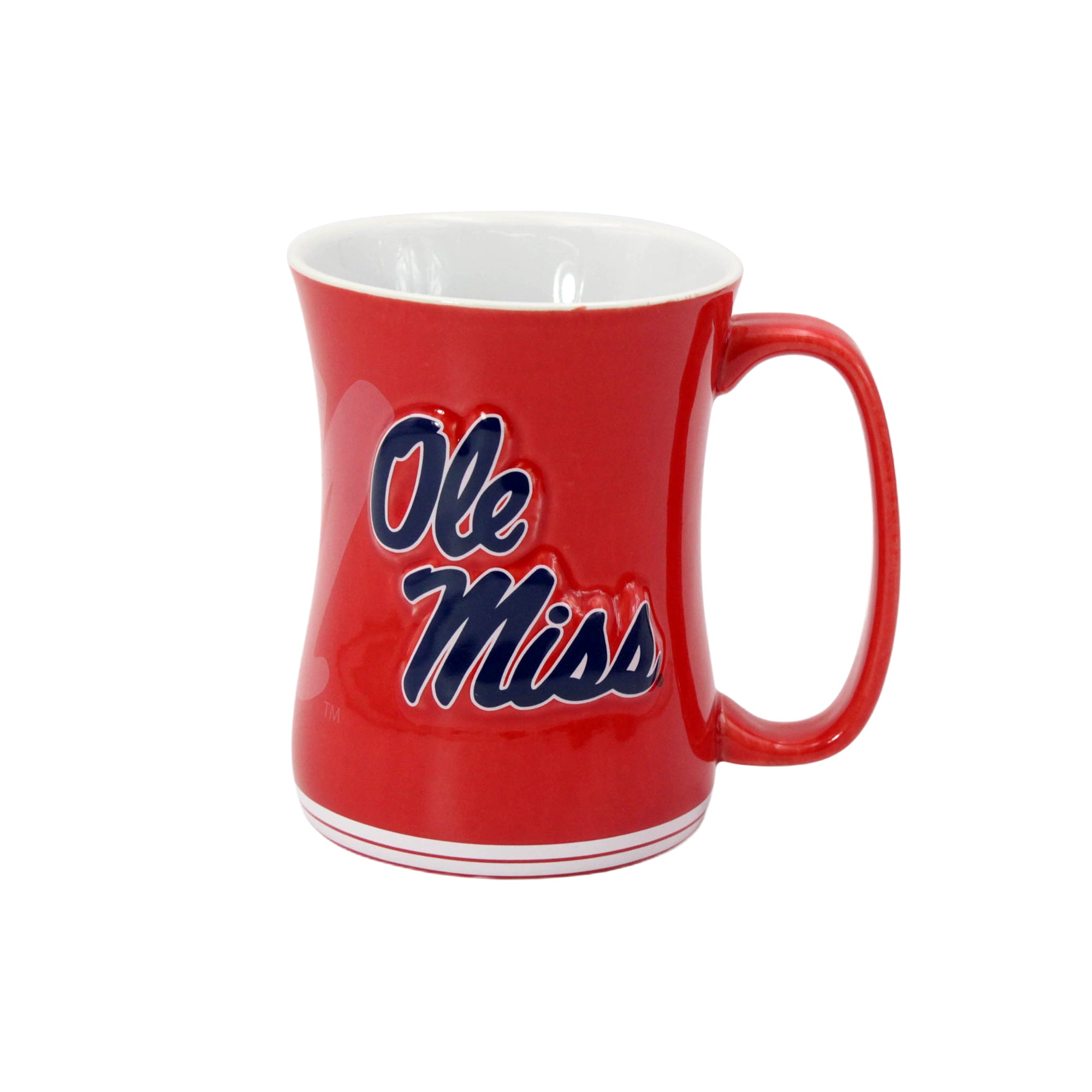 Ensemble de deux tasses de barista Indigo Falls Ole Miss Rebels de 473 ml (16 oz).