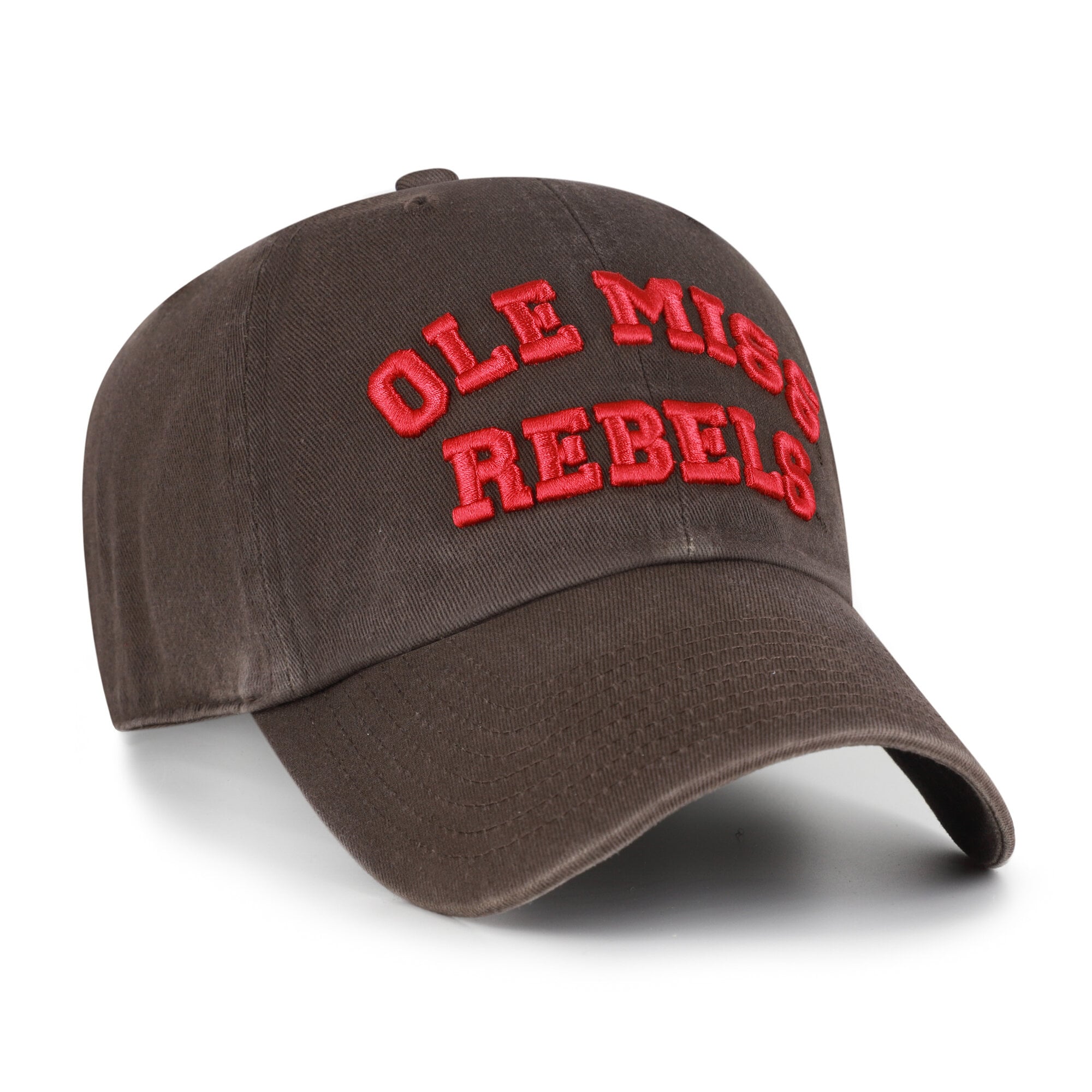 Casquette ajustable pour homme « 47 Brown Ole Miss Rebels Vault Clean Up »