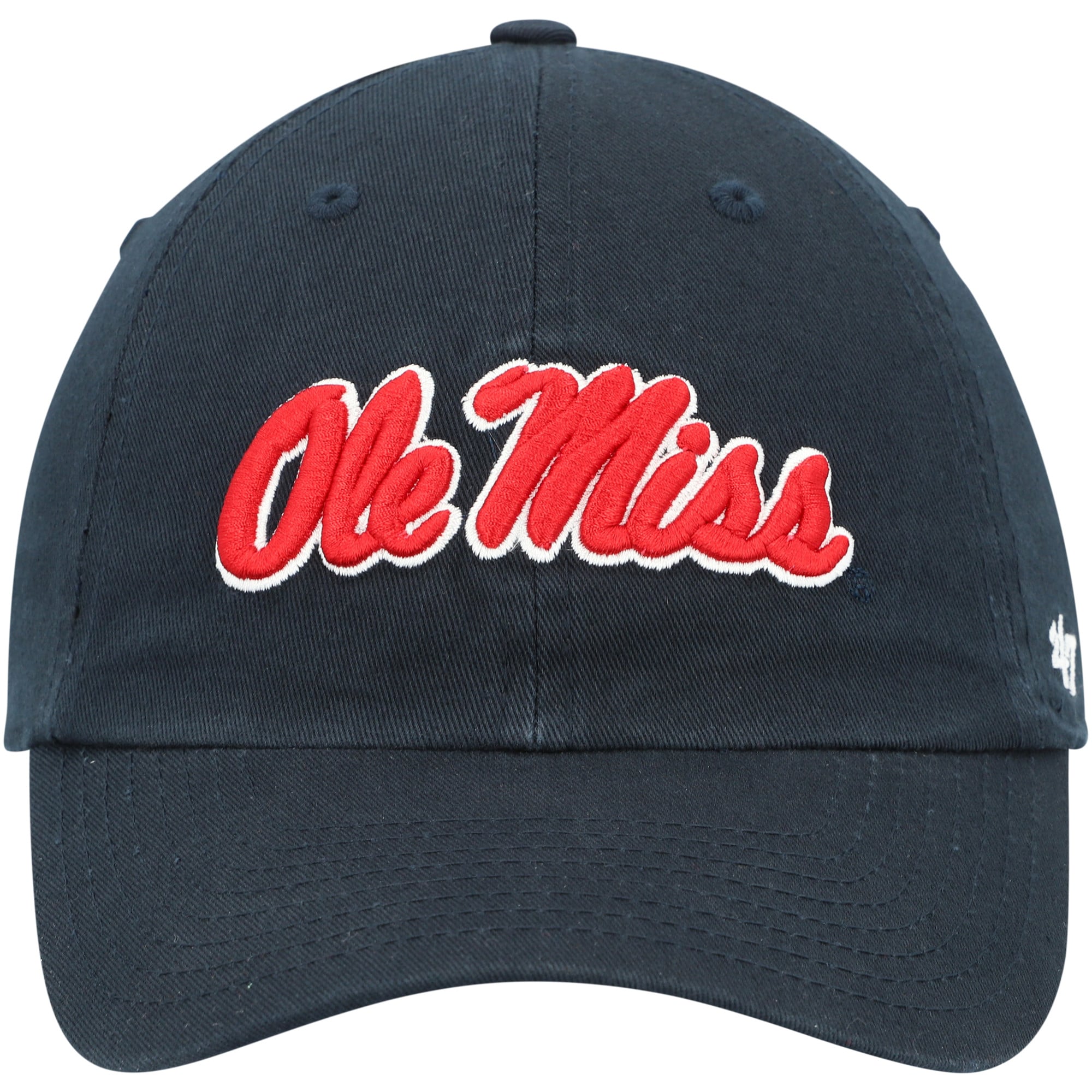 Men's '47 Navy Ole Miss Rebels Clean Up Adjustable Hat