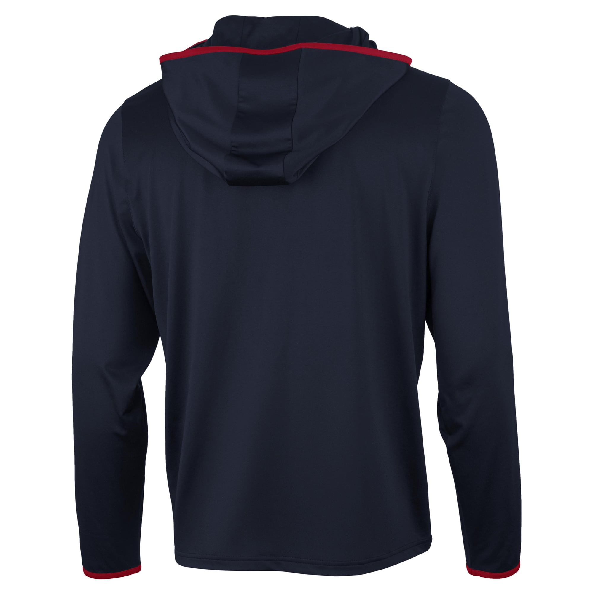 T-shirt à capuche manches longues pour homme Antigua Navy Ole Miss Rebels Brink Color Pop