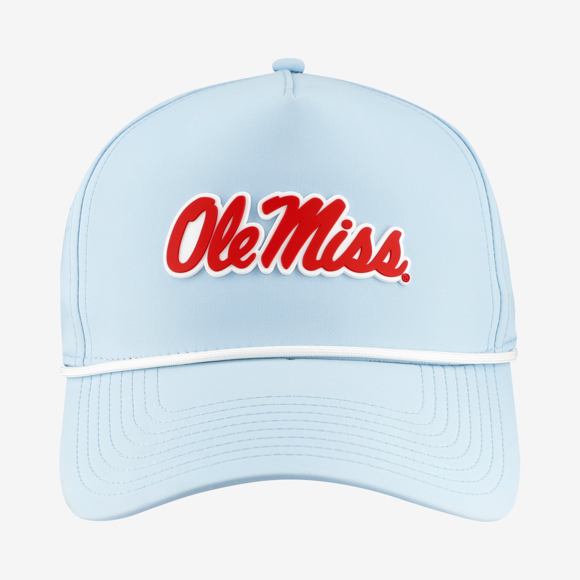 Men's Branded Bills Light Blue Ole Miss Rebels Classic Adjustable Rope Hat