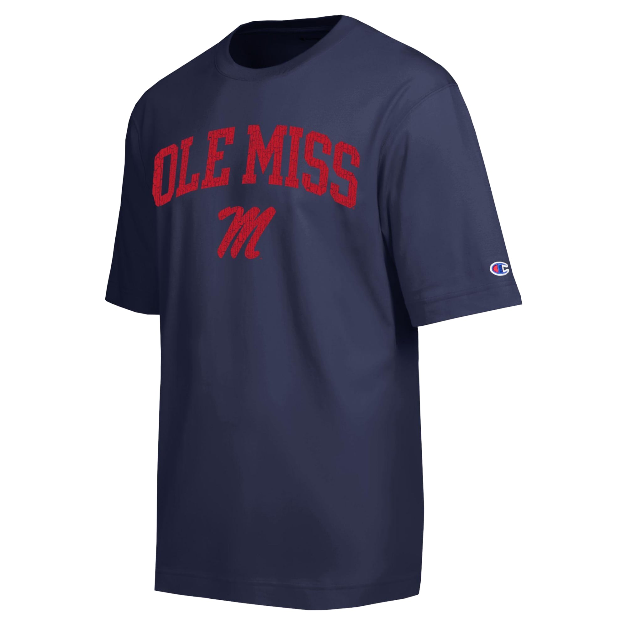 Men's Champion Navy Ole Miss Rebels Scholar All-Star T-Shirt