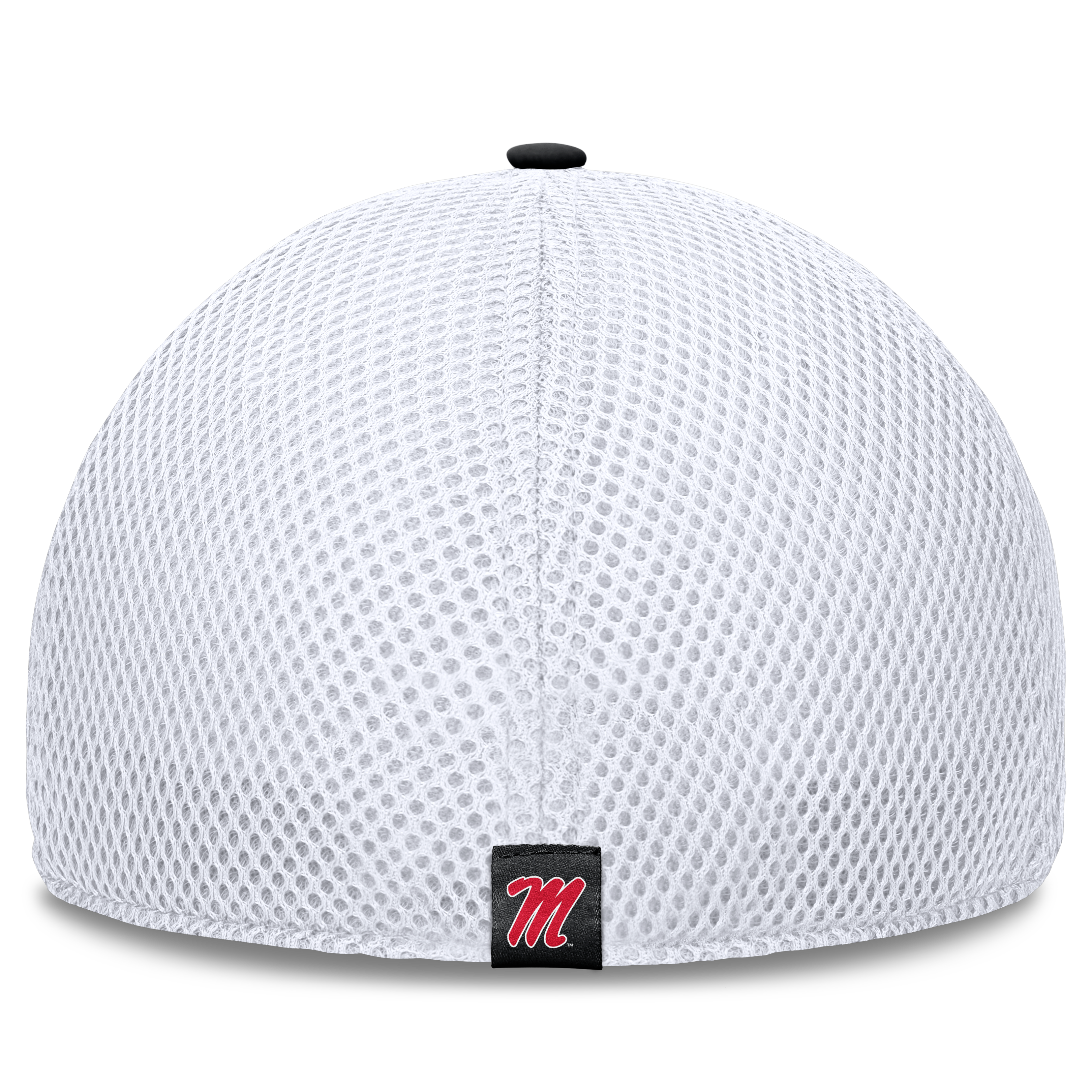 Men's Fanatics Black Ole Miss Rebels 5-Panel Matter Flex Hat