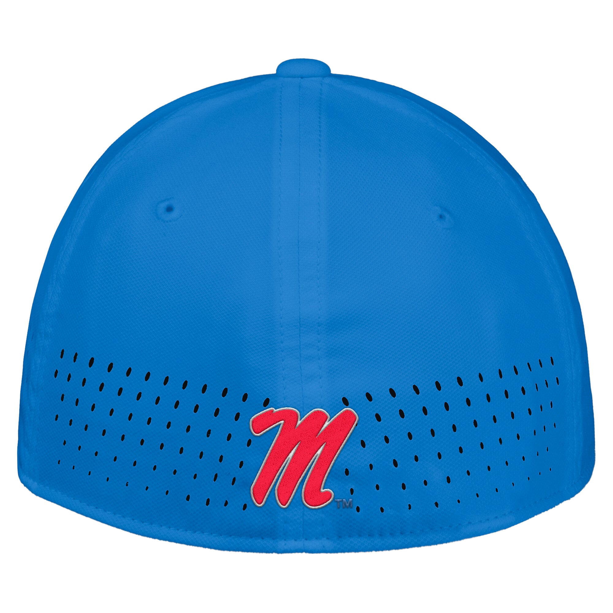 Men's Nike Blue Ole Miss Rebels 2026 On-Field AeroBill SwooshFlex Dri-FIT Hat
