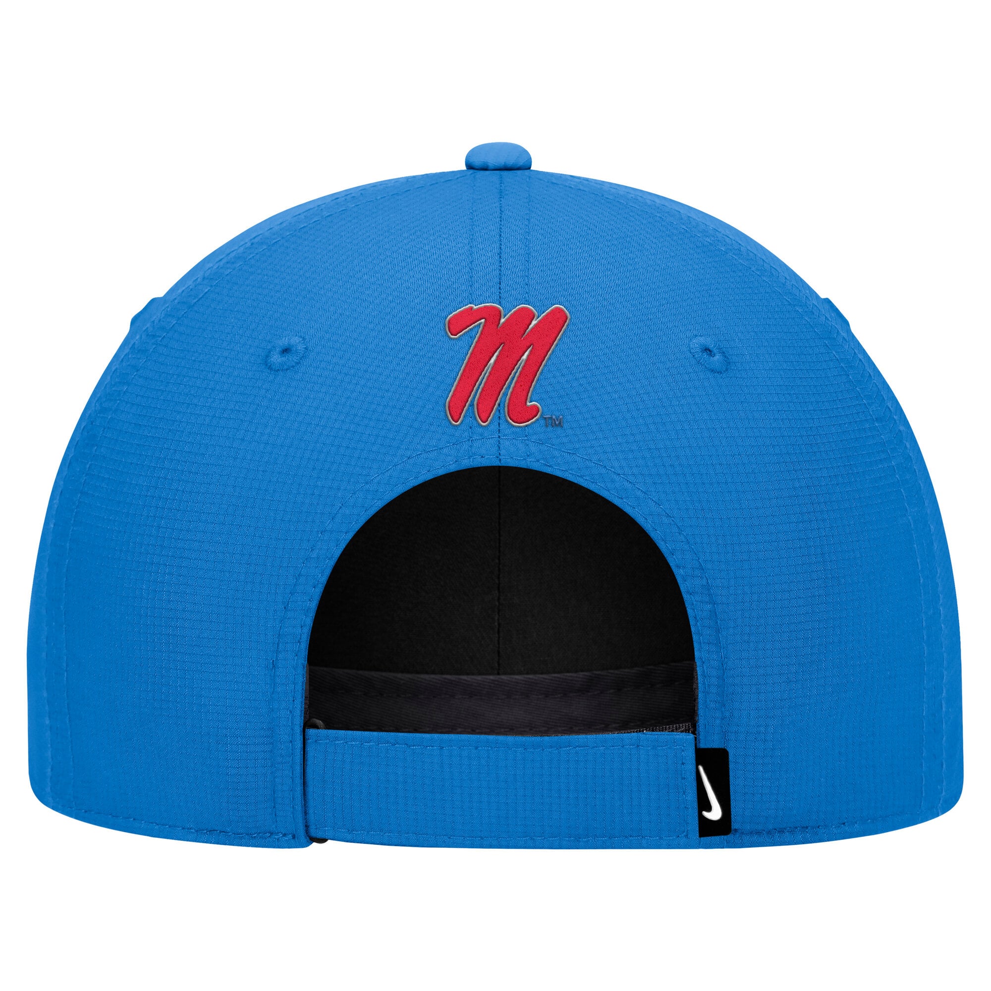 Men's Nike Blue Ole Miss Rebels 2026 Sideline Ripstop Dri-FIT Adjustable Hat